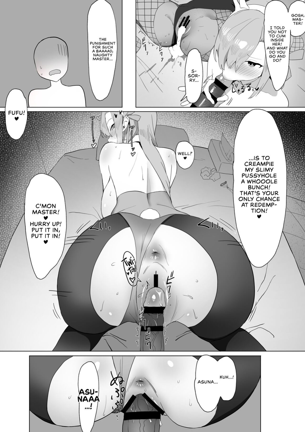 Asuna to Karin no Gohoushi | Asuna and Karin, At Your Service! (Blue Archive) [Sloppy Seconds]