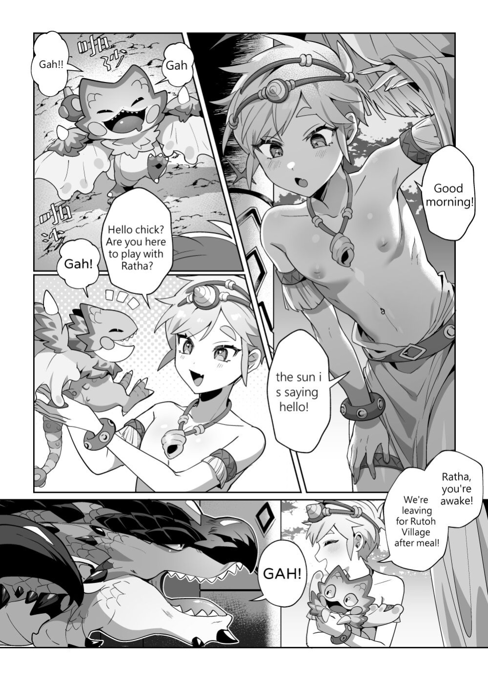 What to do if the partner I met in adventure becomes too erotic (Monster Hunter Stories 2)