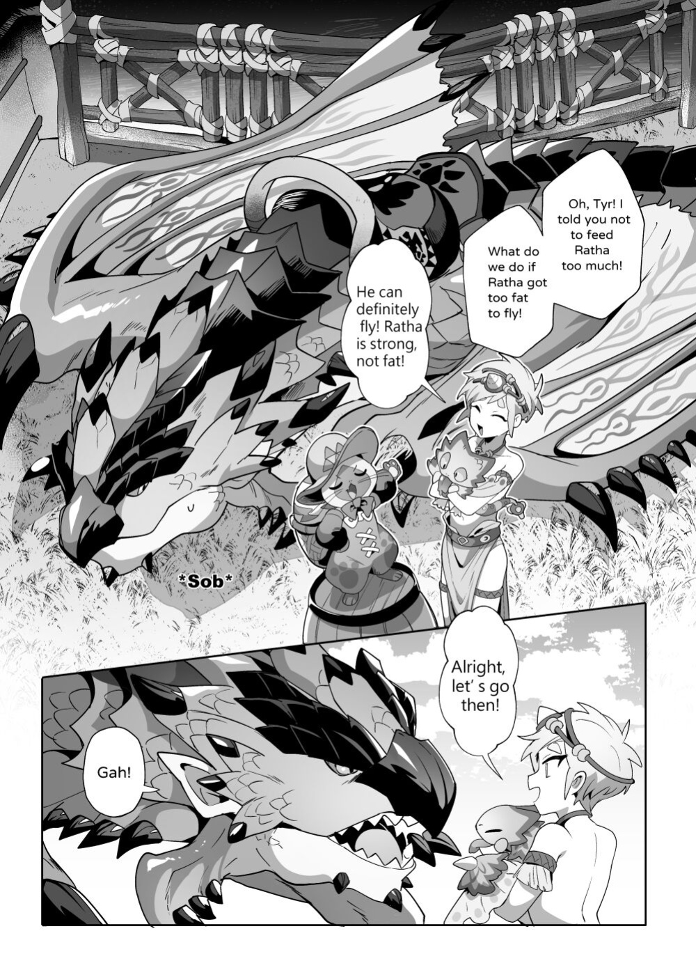 What to do if the partner I met in adventure becomes too erotic (Monster Hunter Stories 2)