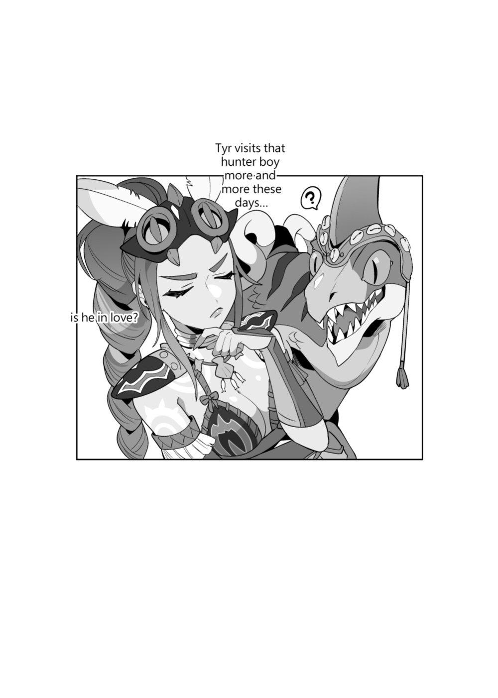 What to do if the partner I met in adventure becomes too erotic (Monster Hunter Stories 2)