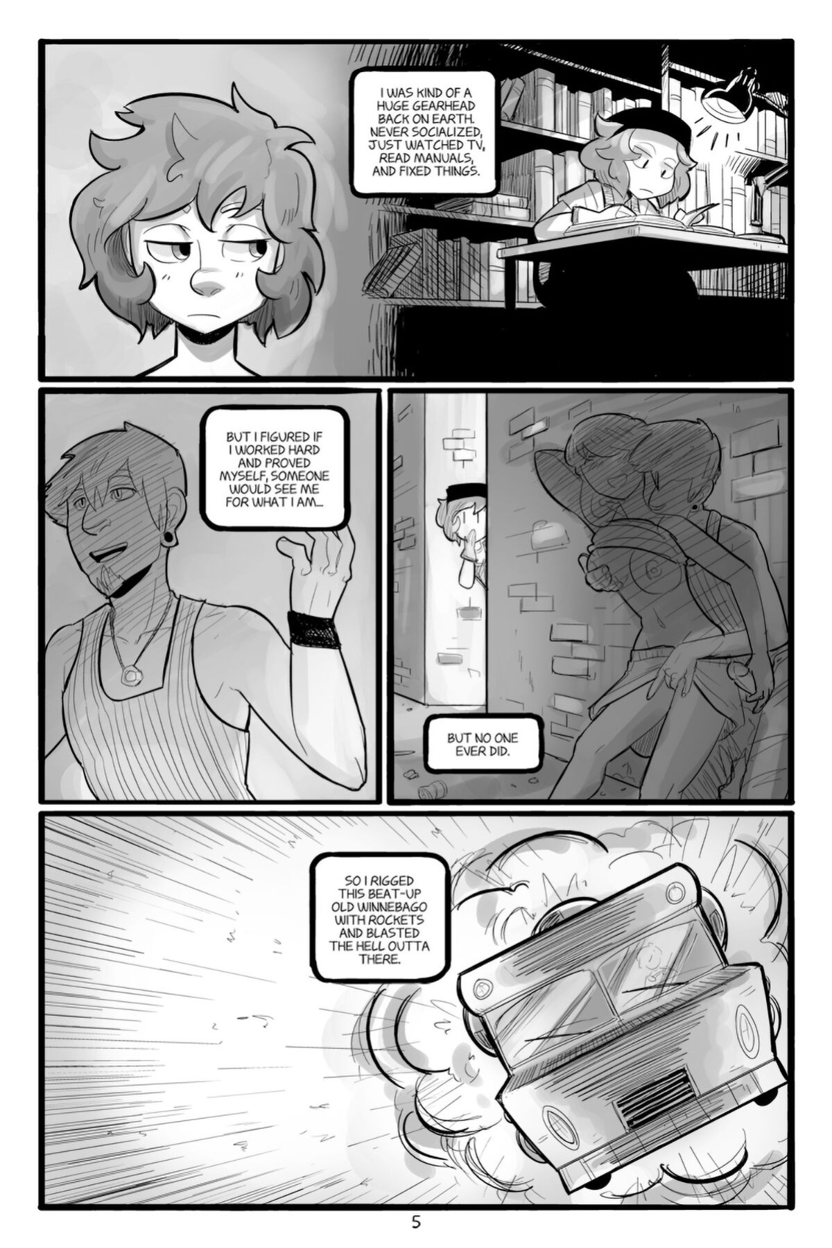 [Leslie Brown] In Space, No One Can Hear You Shlick