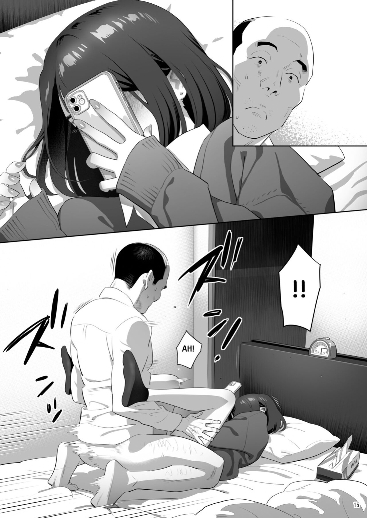 [Hito no Fundoshi (Yukiyoshi Mamizu)] Tonari no JK ni Odosarete Iribitararetemasu (Naki 3 [Mirumoto-kun]