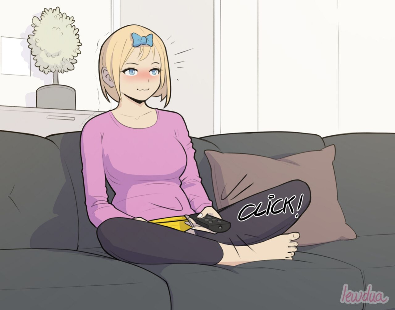 Nessie Alone in the Apartment