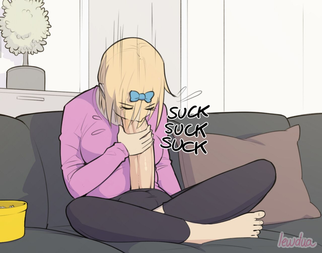 Nessie Alone in the Apartment