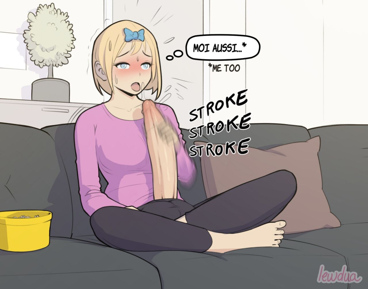 Nessie Alone in the Apartment