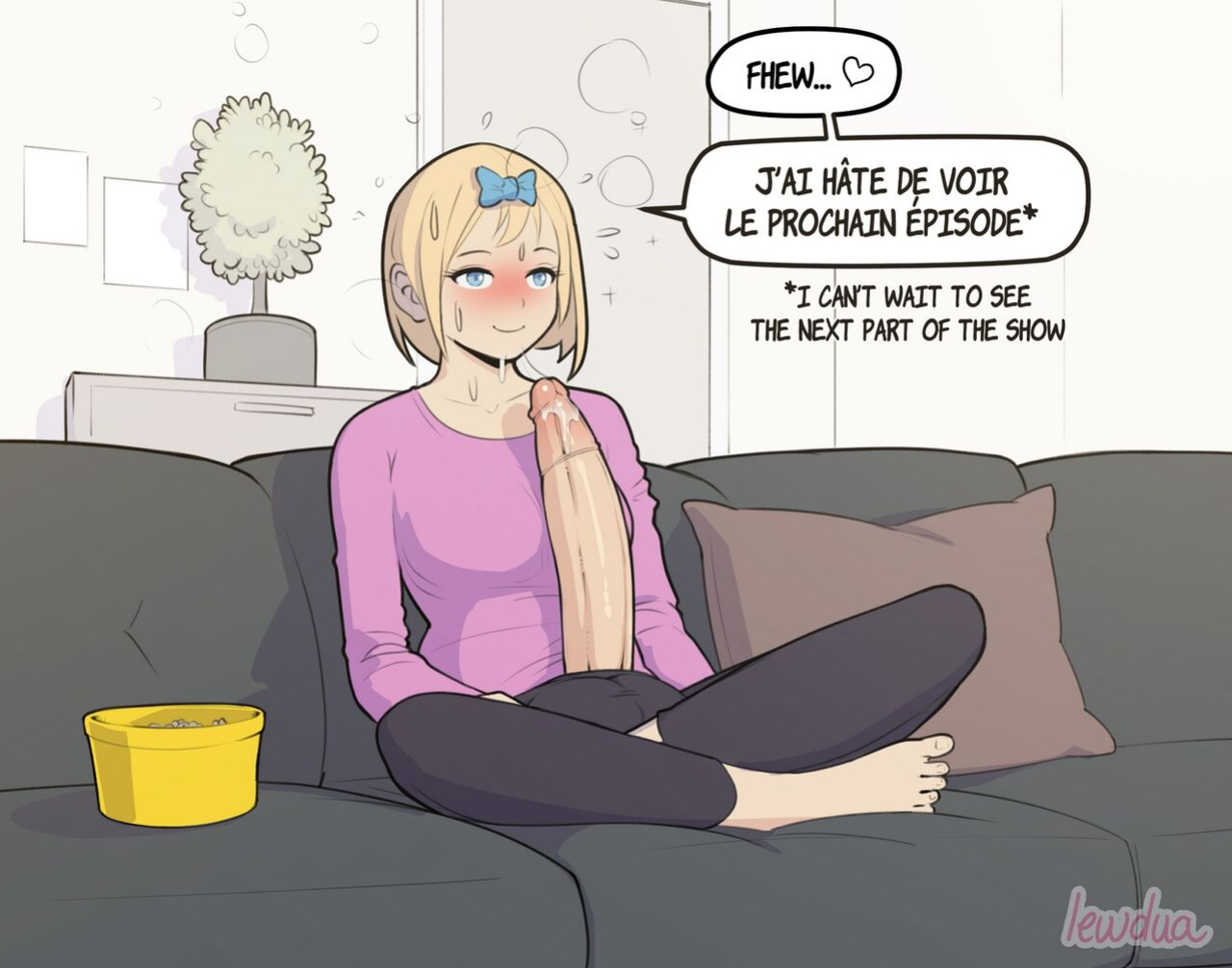 Nessie Alone in the Apartment