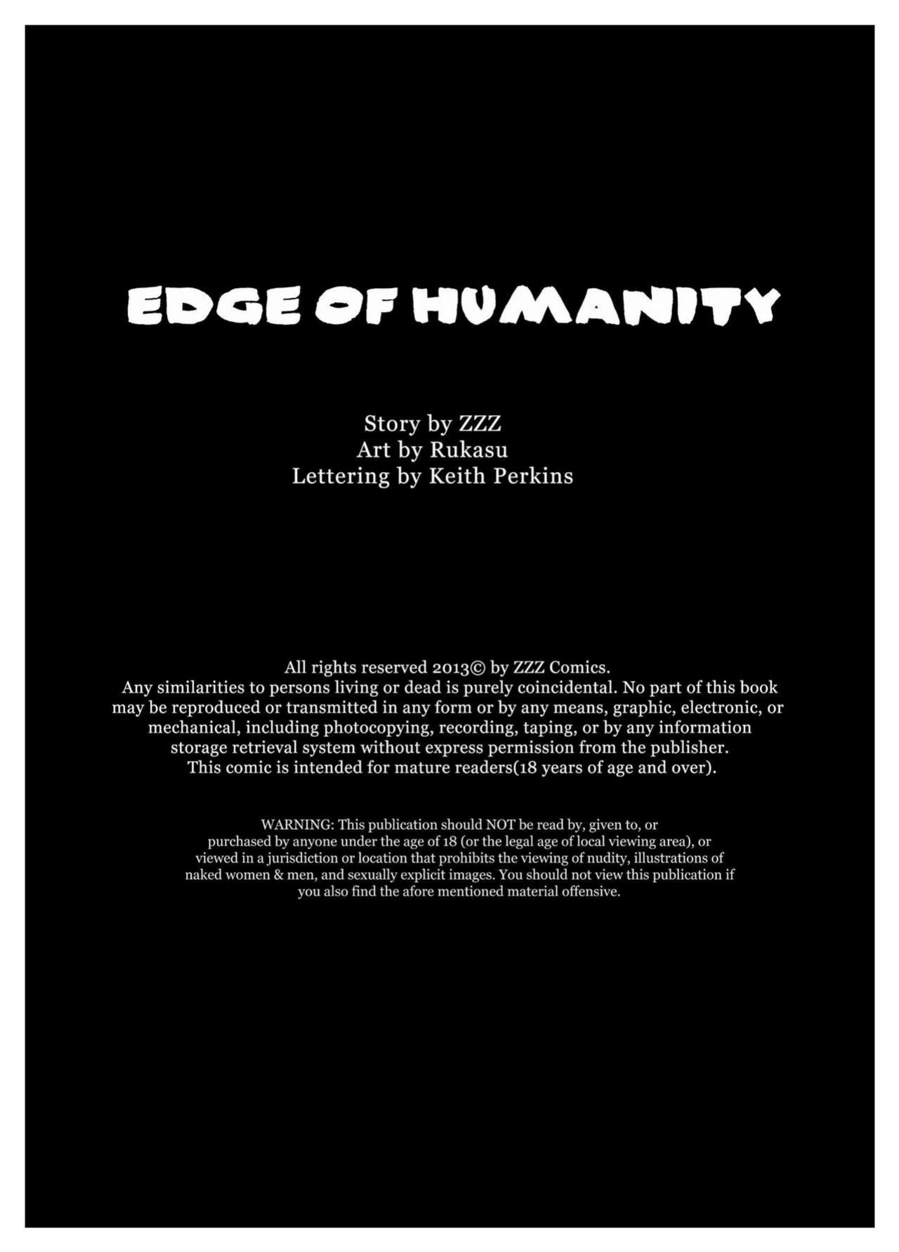 ZZZ Comics - Edge of Humanity
