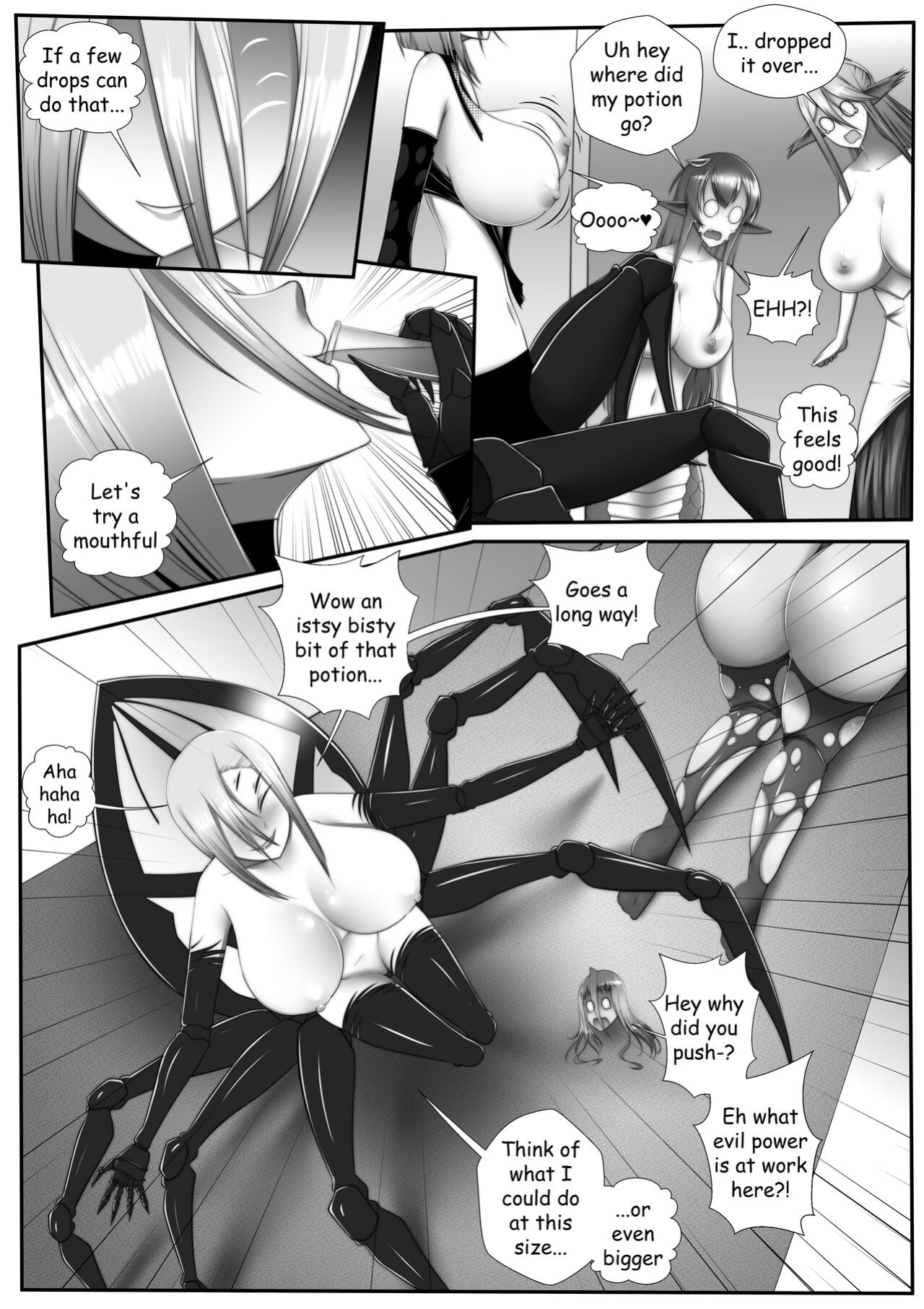 Monster Musume Giantess Comic