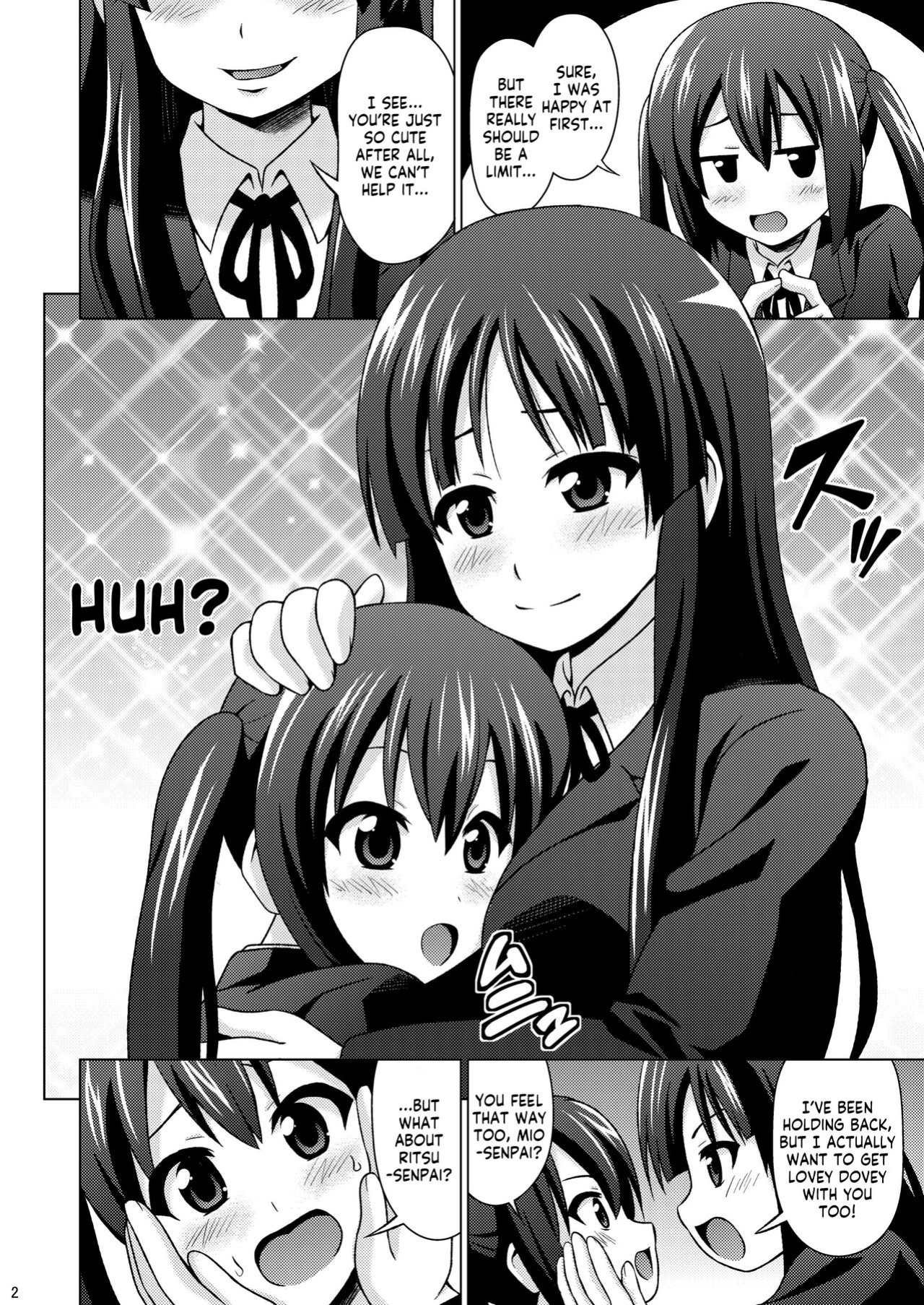 [Haresaku ] Mio Azu Yuri Yuri (K-ON!)