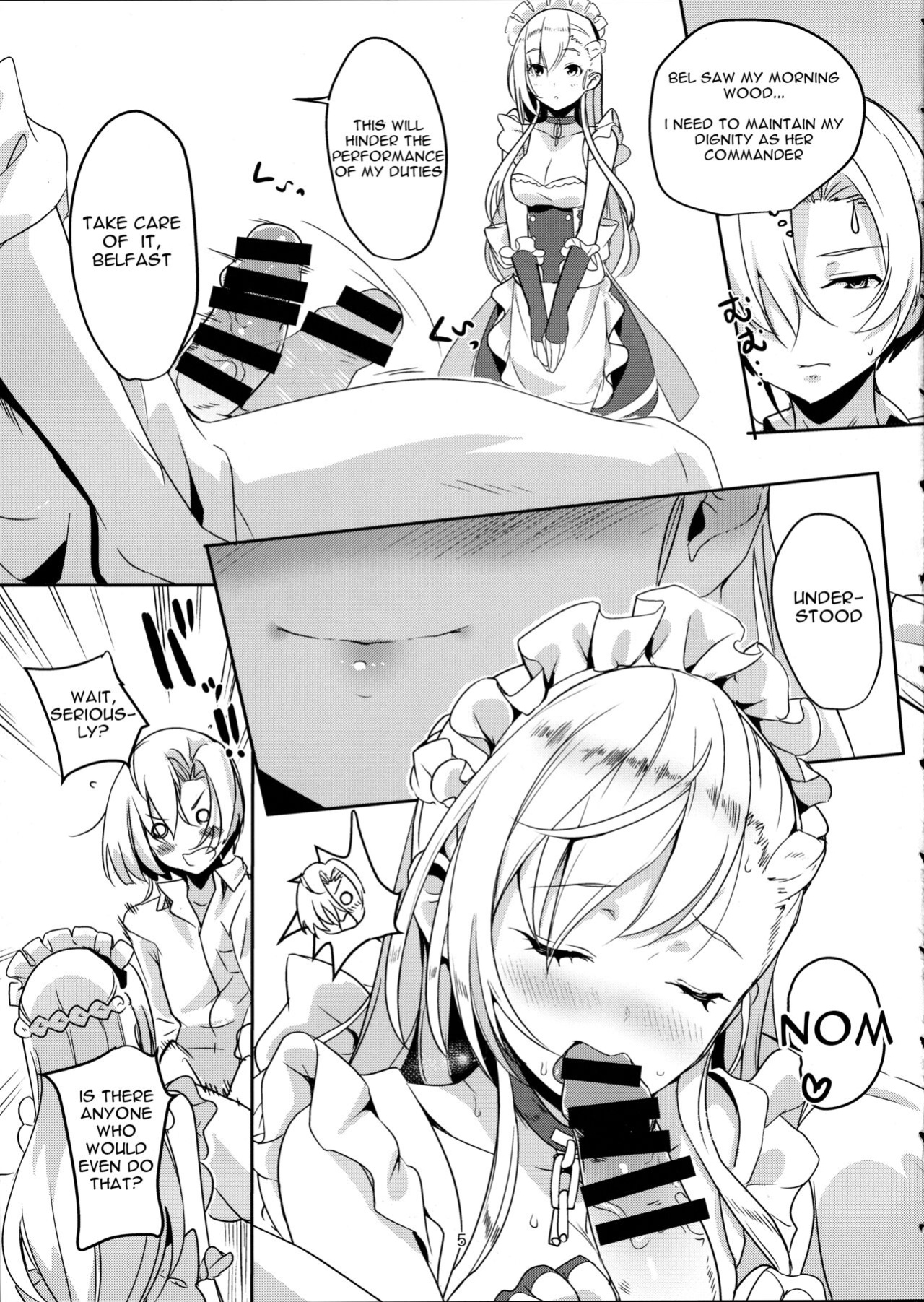 (COMIC1☆13) [Nylon 100% ] Kaseifu to Shita (Azur Lane)