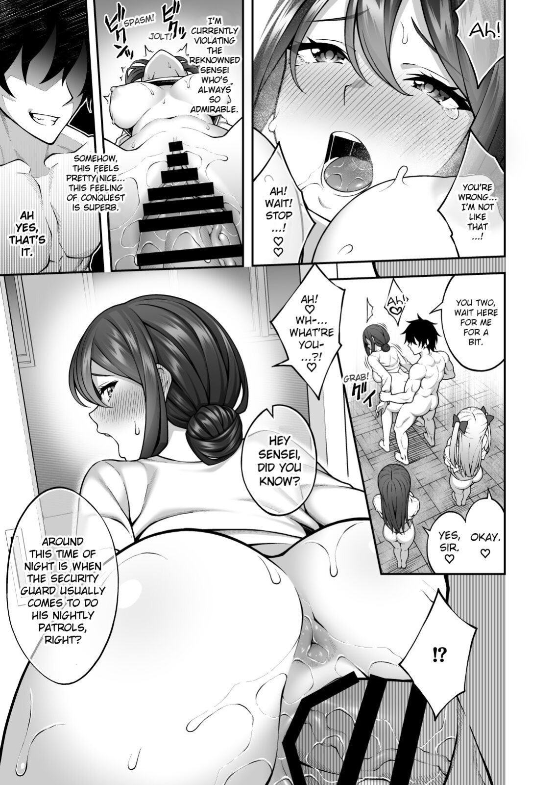 [Doushoku ] Saimin Gakuen 3 Saiminjutsu de Takabisha na Onna Kyoushi o Te ni Ireta Ore | Hypnotism School 3: Thanks to Hypnotism, I Had the High and Mighty Female Teacher in the Palm of My Hands