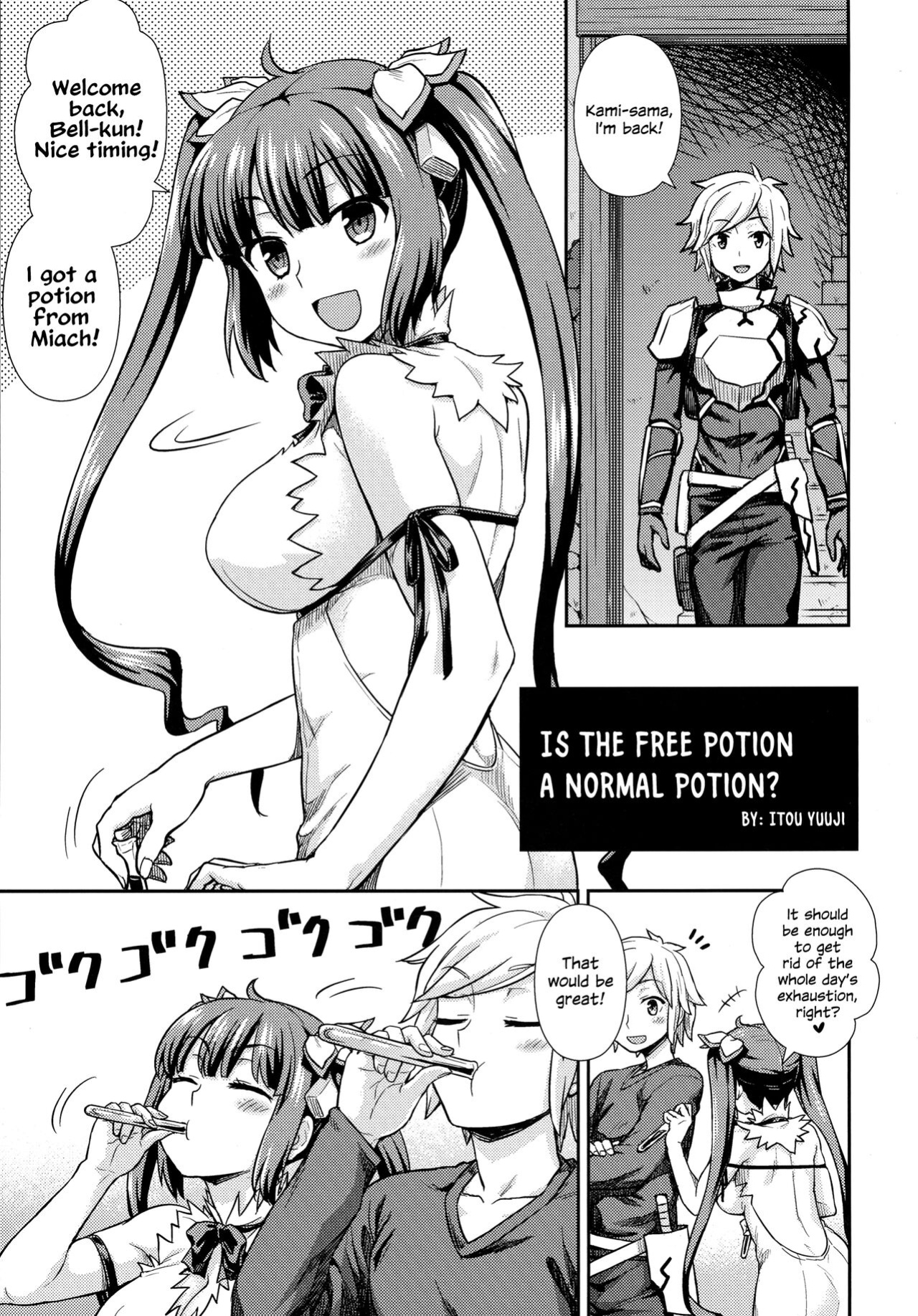[Kacchuu Musume ] Iroikkaizutsu (Dungeon ni Deai o Motomeru no wa Machigatteiru Darou ka)