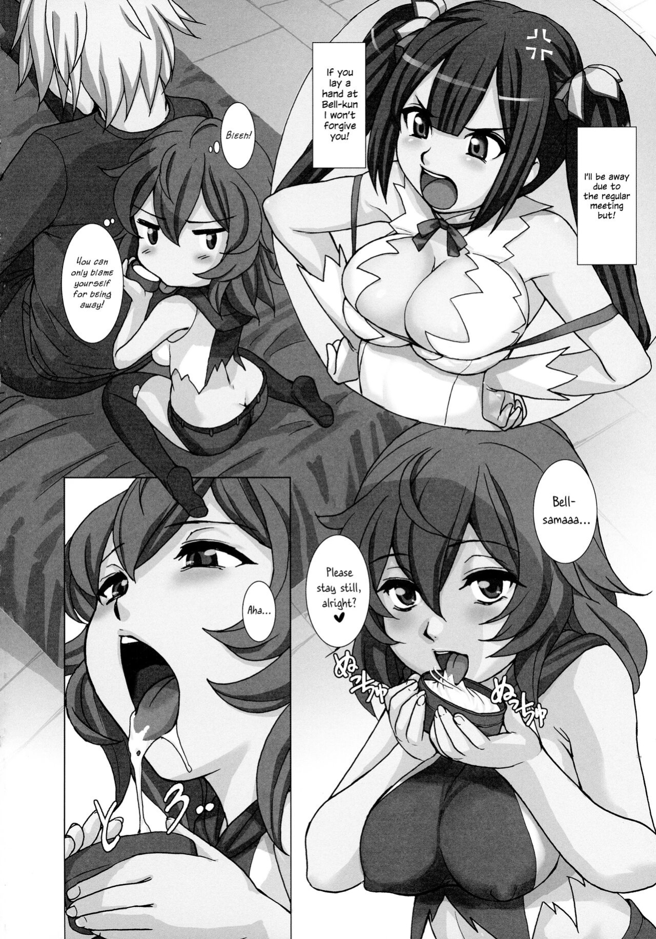 [Kacchuu Musume ] Iroikkaizutsu (Dungeon ni Deai o Motomeru no wa Machigatteiru Darou ka)