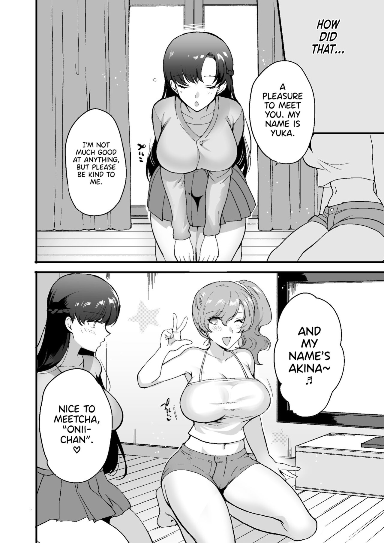 [Aomizuan (Kirimoto Yuuji)] Erosugiru Doukyonin ~ Dosukebe Shimai to 1K Doukyo Seikatsu ~ | My Roommates Are Way Too Lewd ~Living in a One-Room Apartment With Two Perverted Sisters~ {RedLantern}