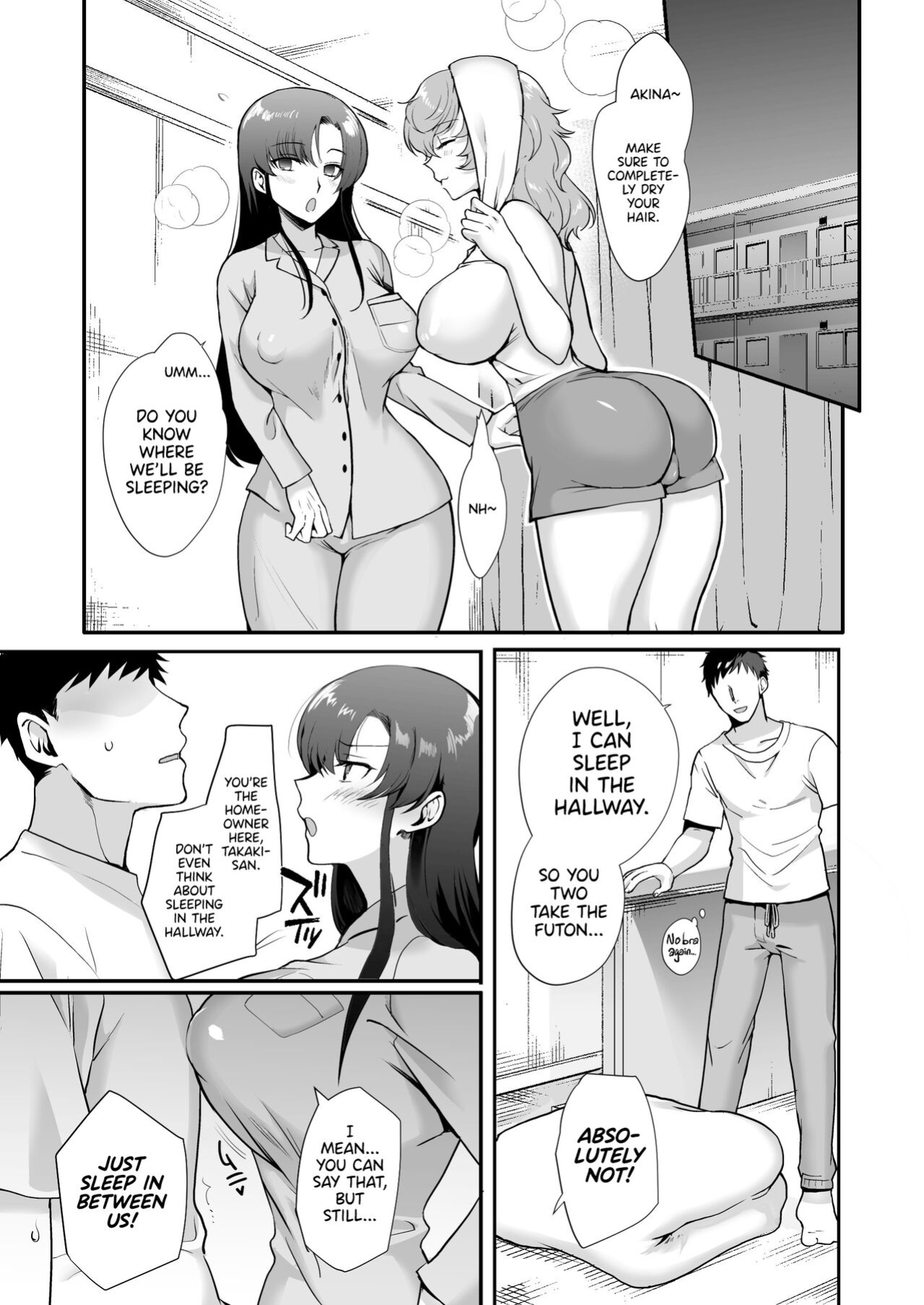 [Aomizuan (Kirimoto Yuuji)] Erosugiru Doukyonin ~ Dosukebe Shimai to 1K Doukyo Seikatsu ~ | My Roommates Are Way Too Lewd ~Living in a One-Room Apartment With Two Perverted Sisters~ {RedLantern}