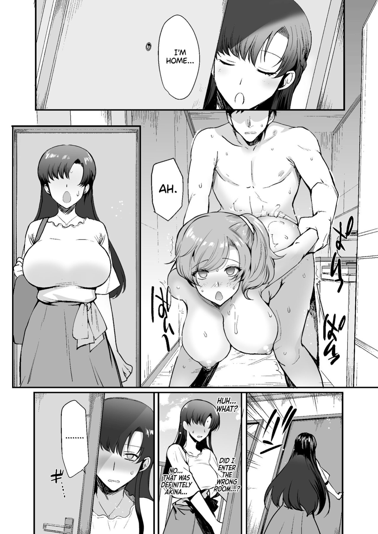 [Aomizuan (Kirimoto Yuuji)] Erosugiru Doukyonin ~ Dosukebe Shimai to 1K Doukyo Seikatsu ~ | My Roommates Are Way Too Lewd ~Living in a One-Room Apartment With Two Perverted Sisters~ {RedLantern}