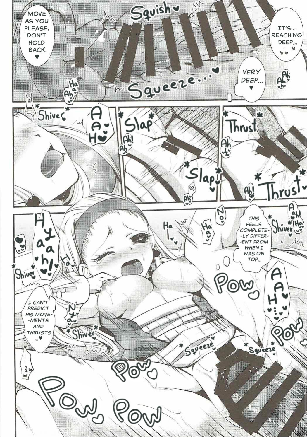 [Eccentric Girl (Asagiri Rira)] Hazukashi Yuusha no Momoiro Junan | A Fabled and Embarrased Hero, Overtaken by Her Pink Lust. (Dragon Quest XI) [The Crimson Star TL].