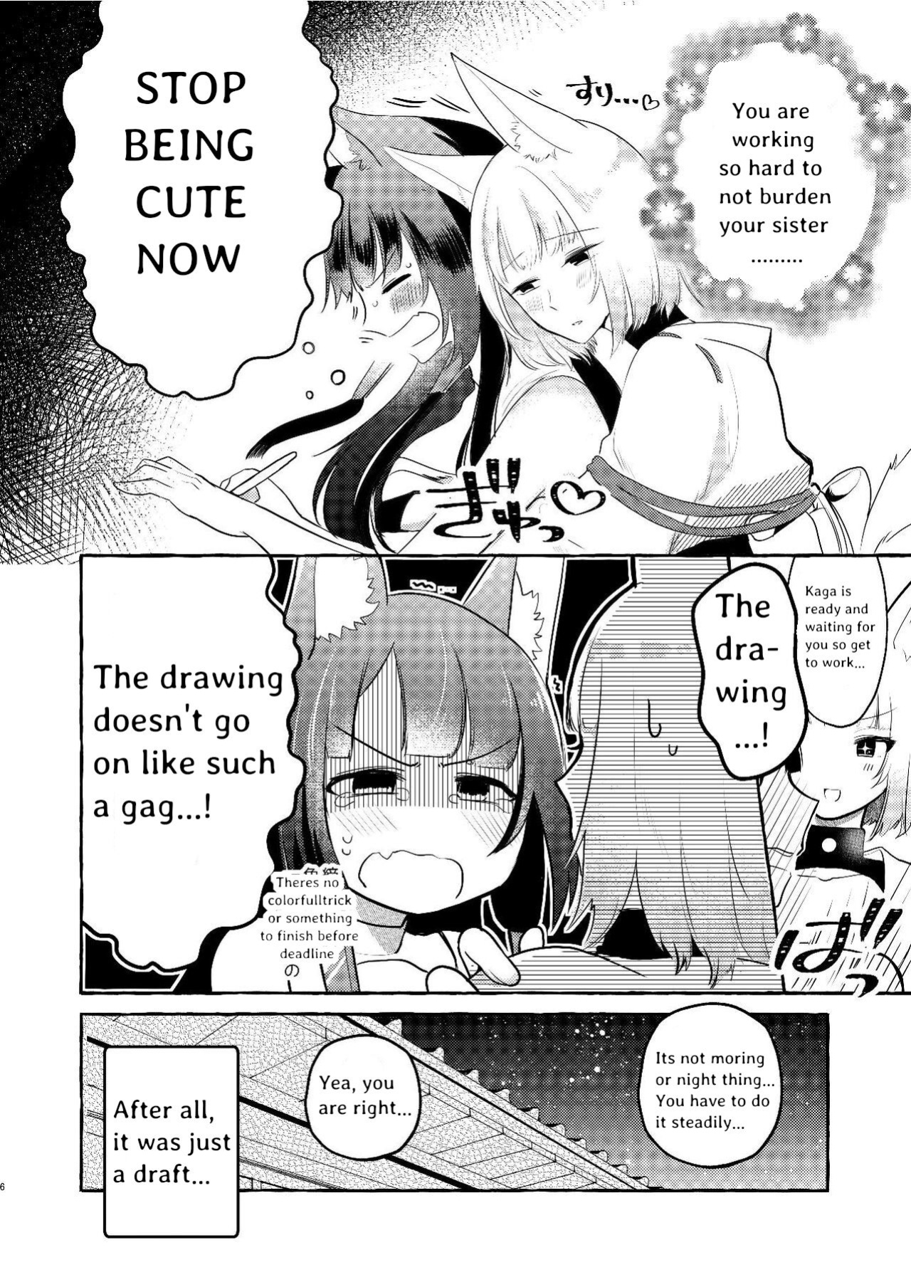 [Yuribatake Bokujou ] Oshi ga Oshi o Daita (Azur Lane) [KNEGLIC TRANSLATIONZ]