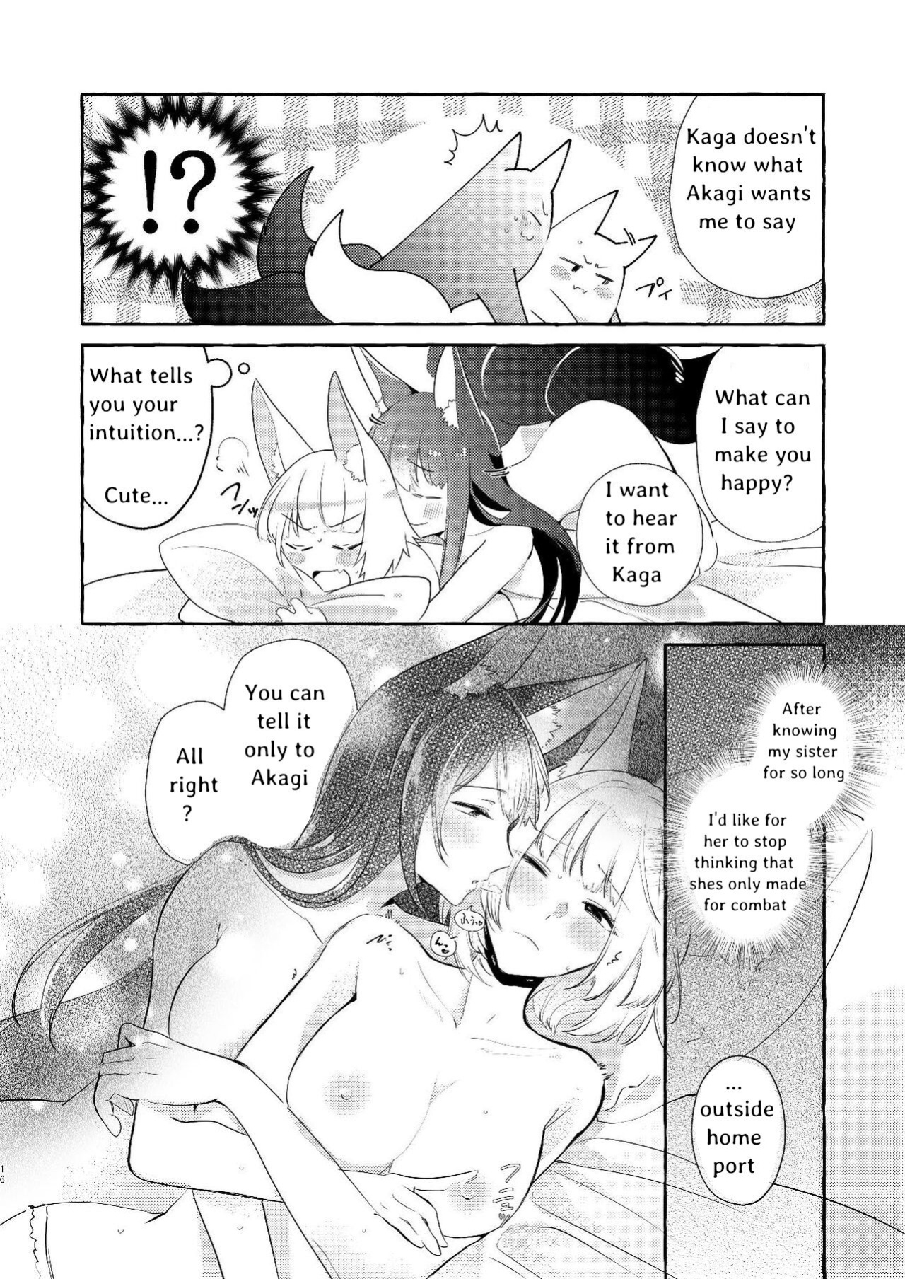 [Yuribatake Bokujou ] Oshi ga Oshi o Daita (Azur Lane) [KNEGLIC TRANSLATIONZ]