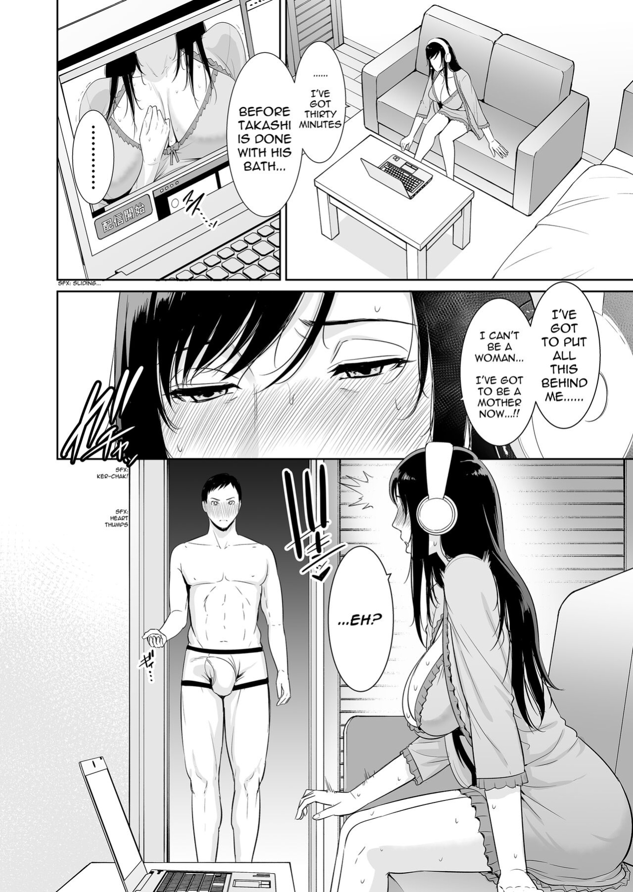 [Misaki ] Haha wa Yoru ni Saku Single Mother no Haishin Kiroku | Mother Blooms at Night: A single mom's record-breaking show