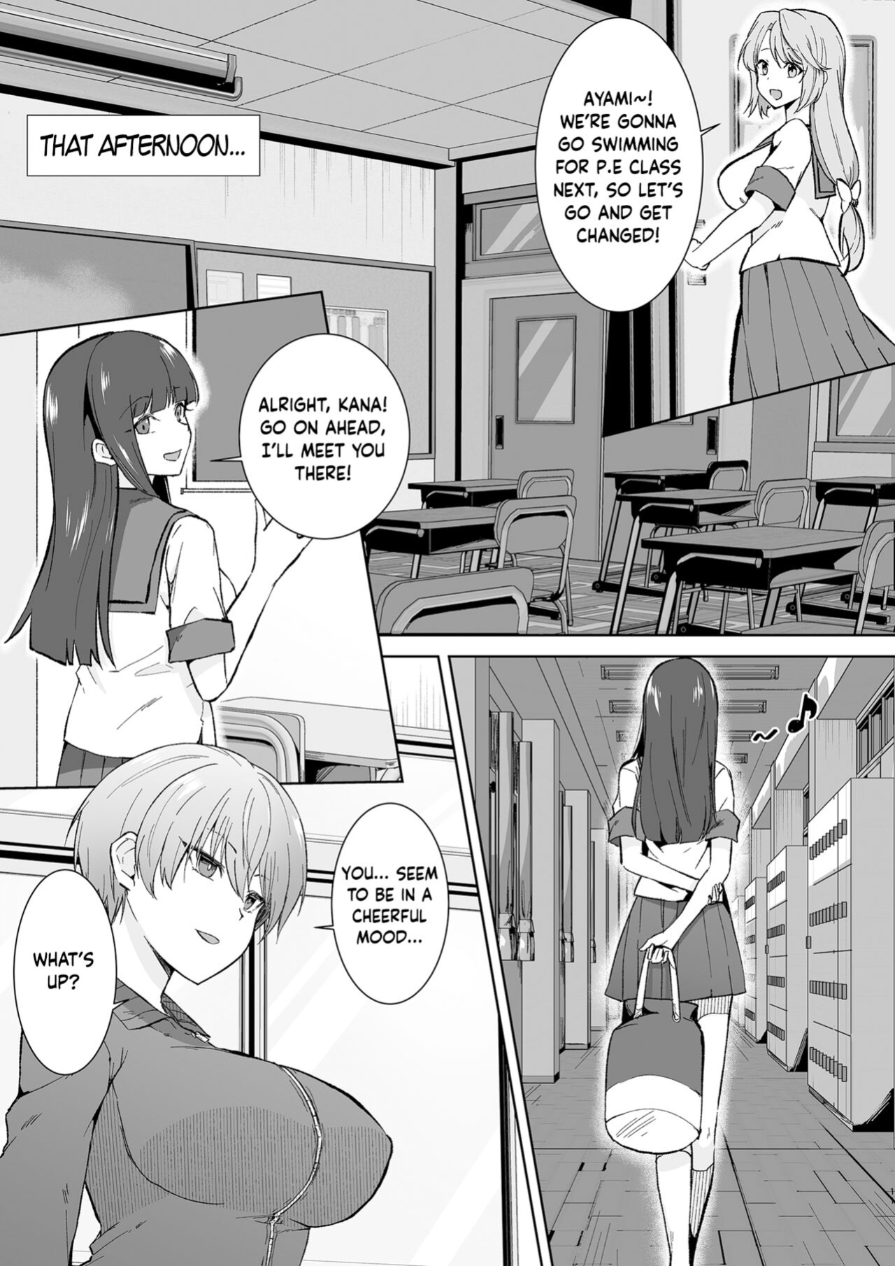 [Marialite (Touchuu Kasou)] Schoolgirl Infiltration Report ~A Criminal Possessing Girls~