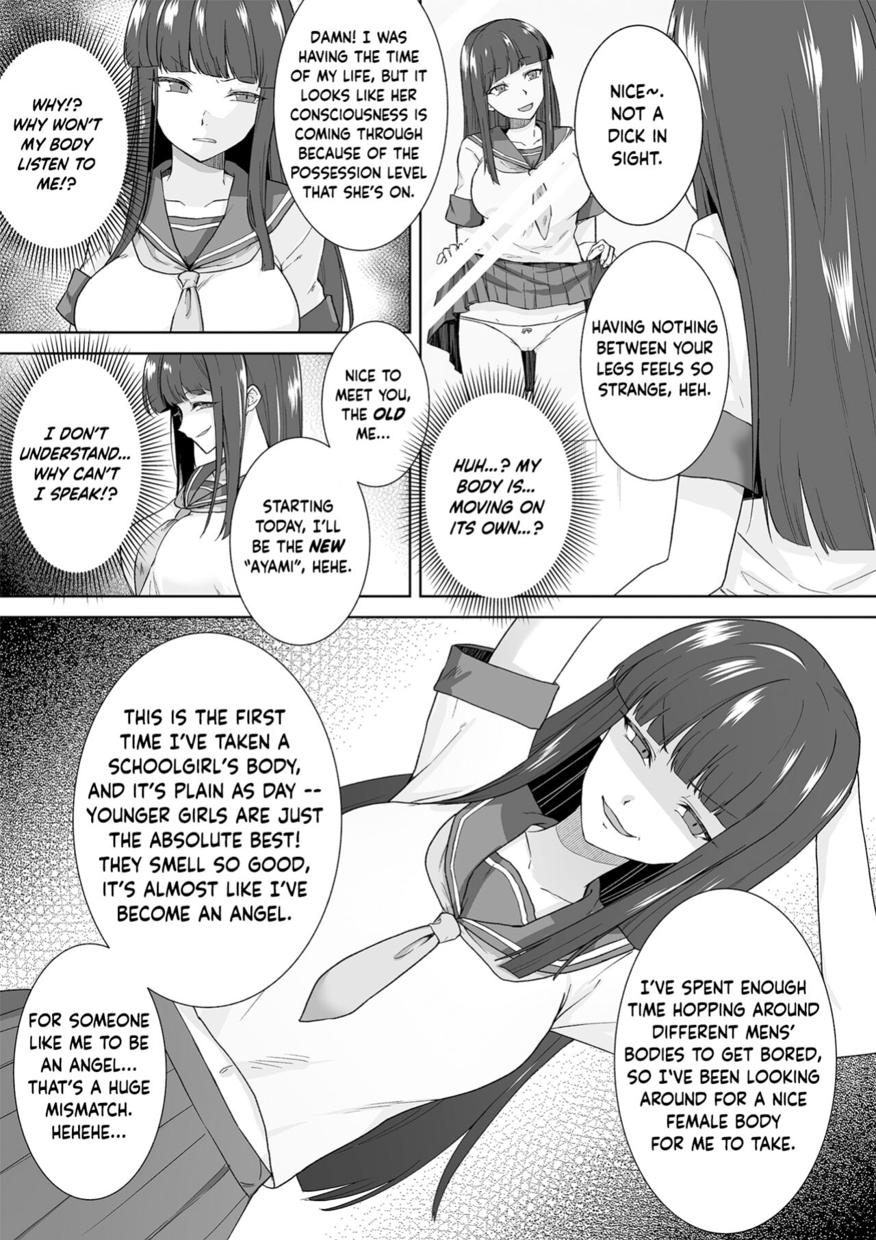 [Marialite (Touchuu Kasou)] Schoolgirl Infiltration Report ~A Criminal Possessing Girls~