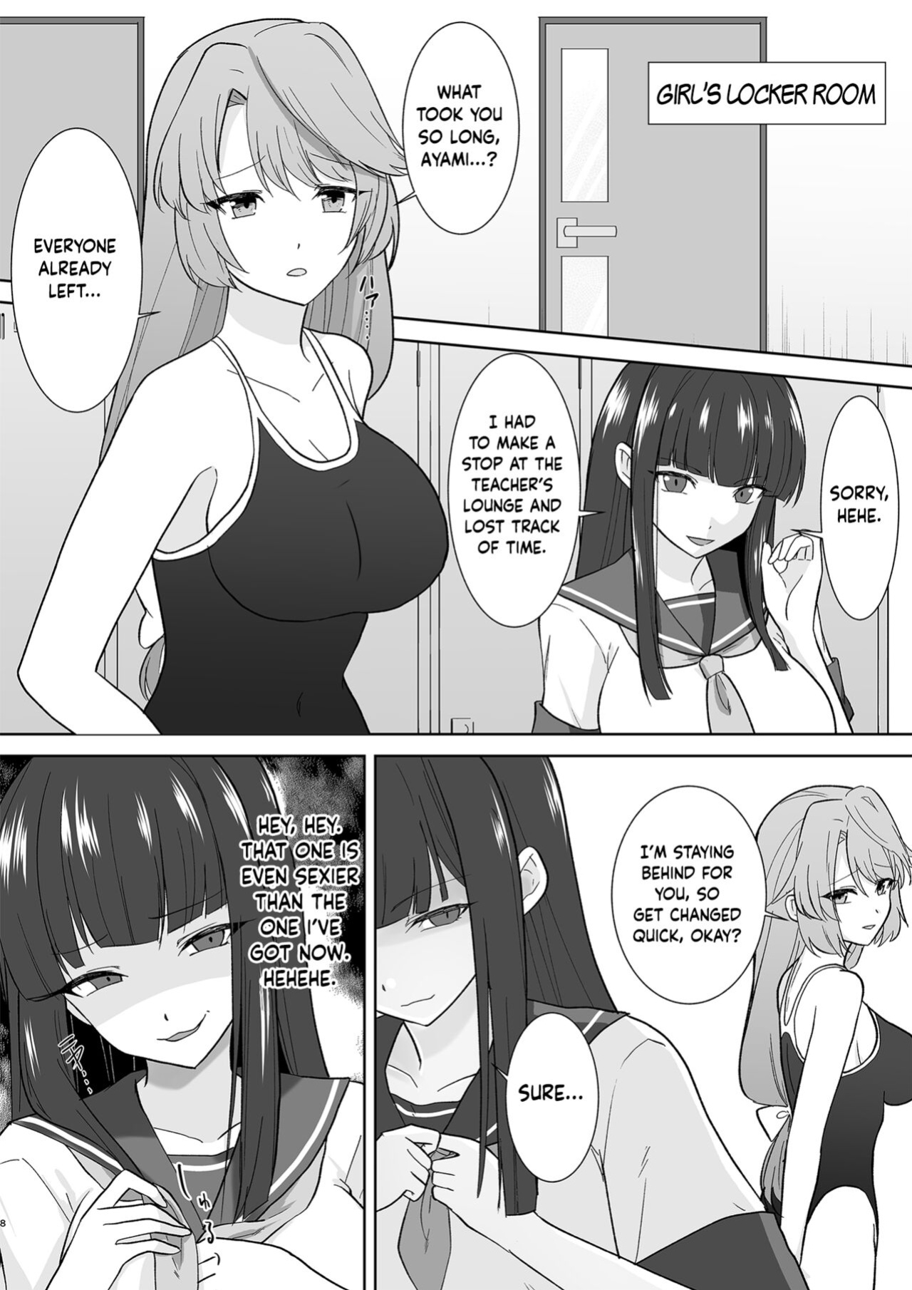 [Marialite (Touchuu Kasou)] Schoolgirl Infiltration Report ~A Criminal Possessing Girls~