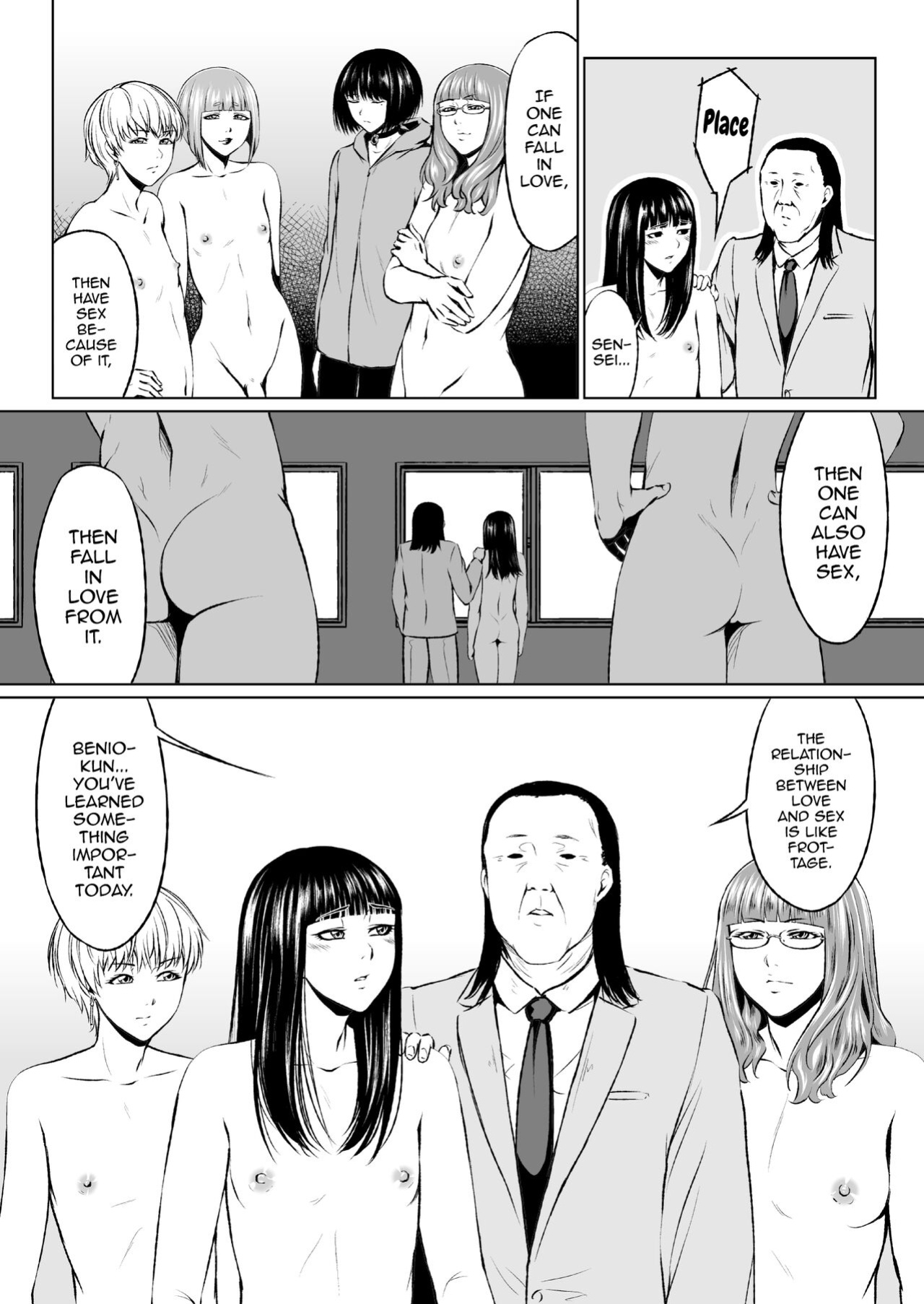 [Zenra QQ] Ero-kei Senmon Gakkou Otokoka-teki nano no 1-wa | Sexual Subjects-Only School; Trap Class: Chapter 1