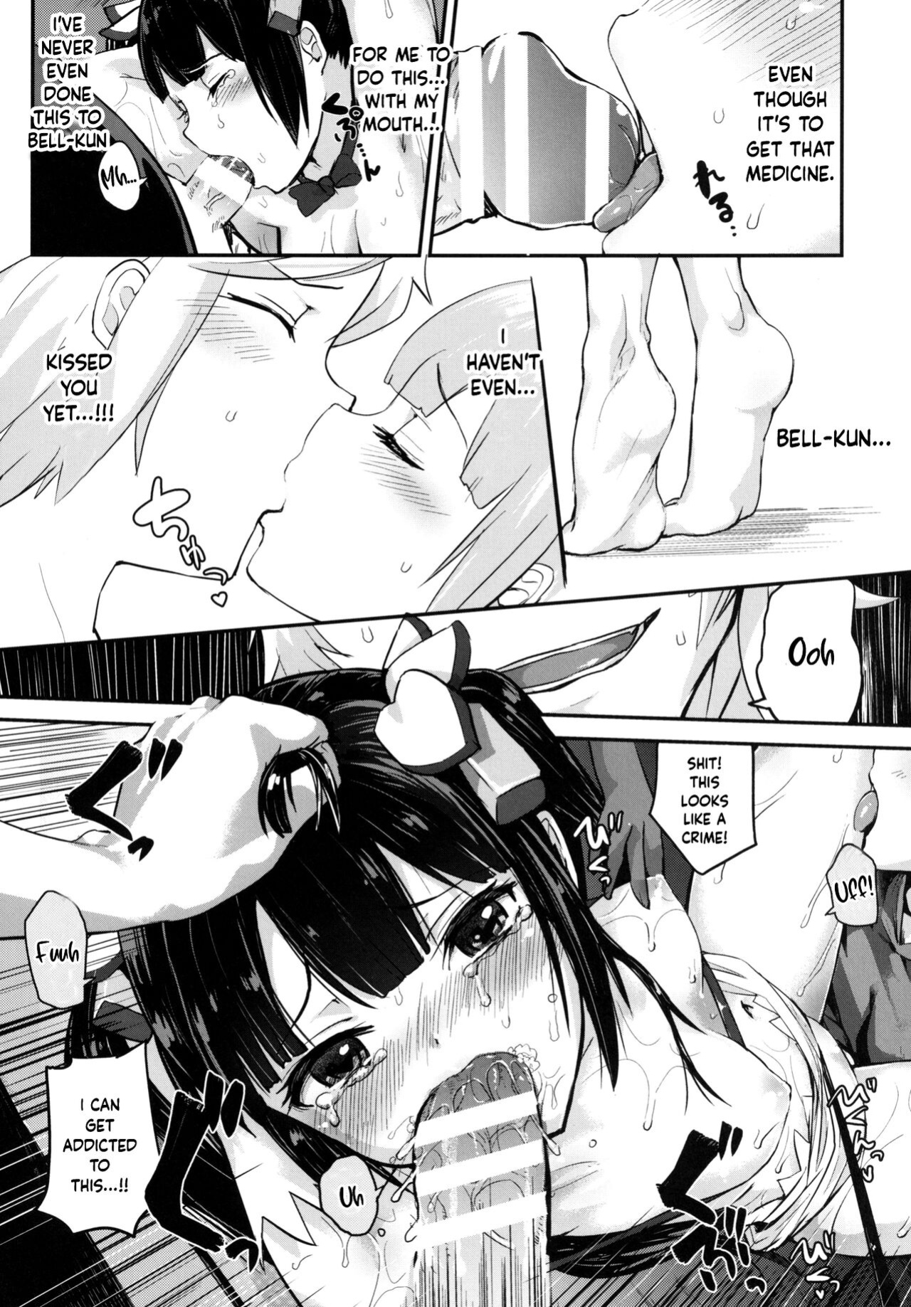 [Homuhomu Seisakujo (Igakino Agenasu)] I Have Fucked Loki Familia For Bell But I Think I'm Not Wrong (Is It Wrong to Try to Pick Up Girls in a Dungeon?) [EHCOVE]