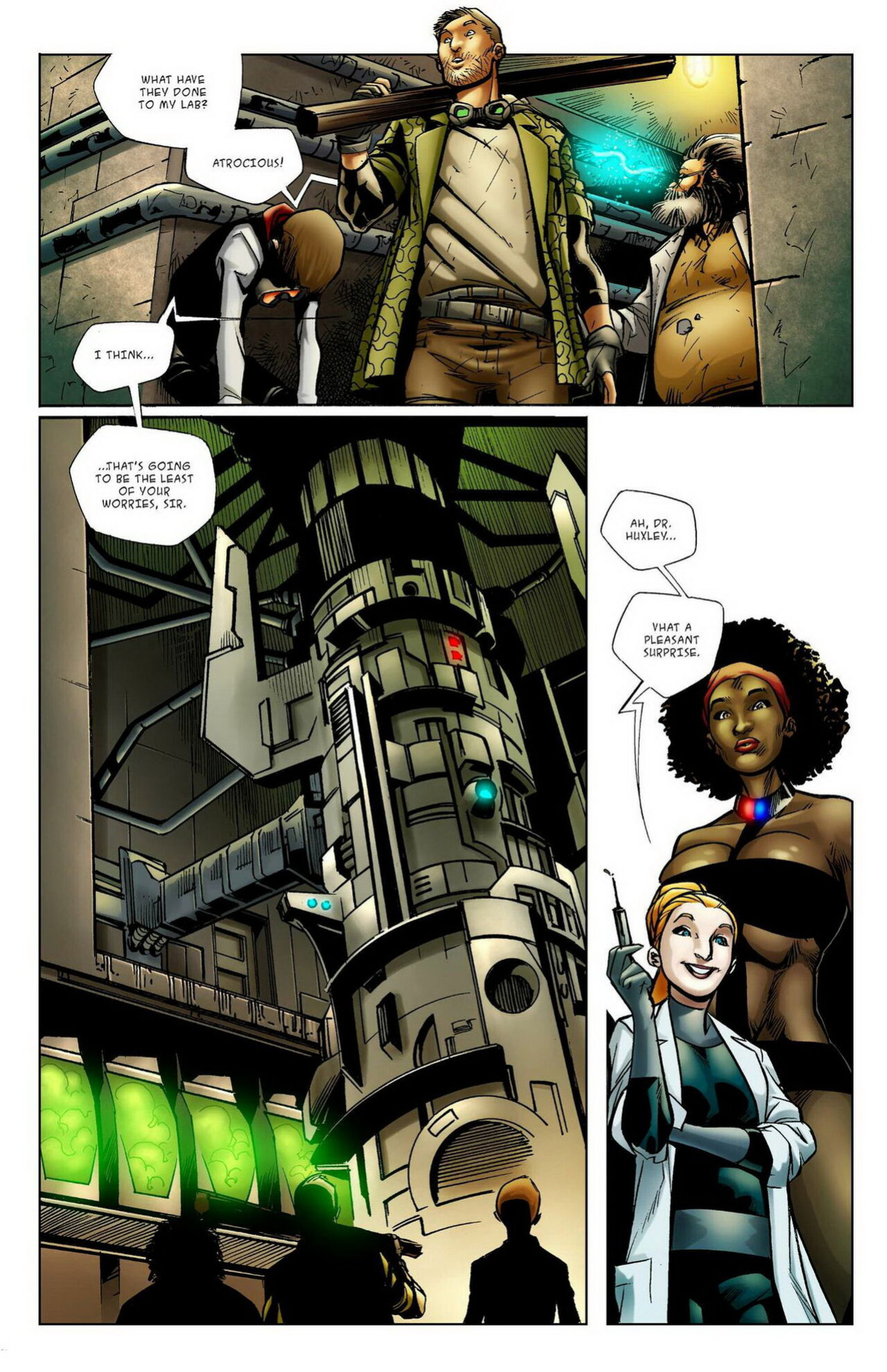 Giantess Containment Bureau