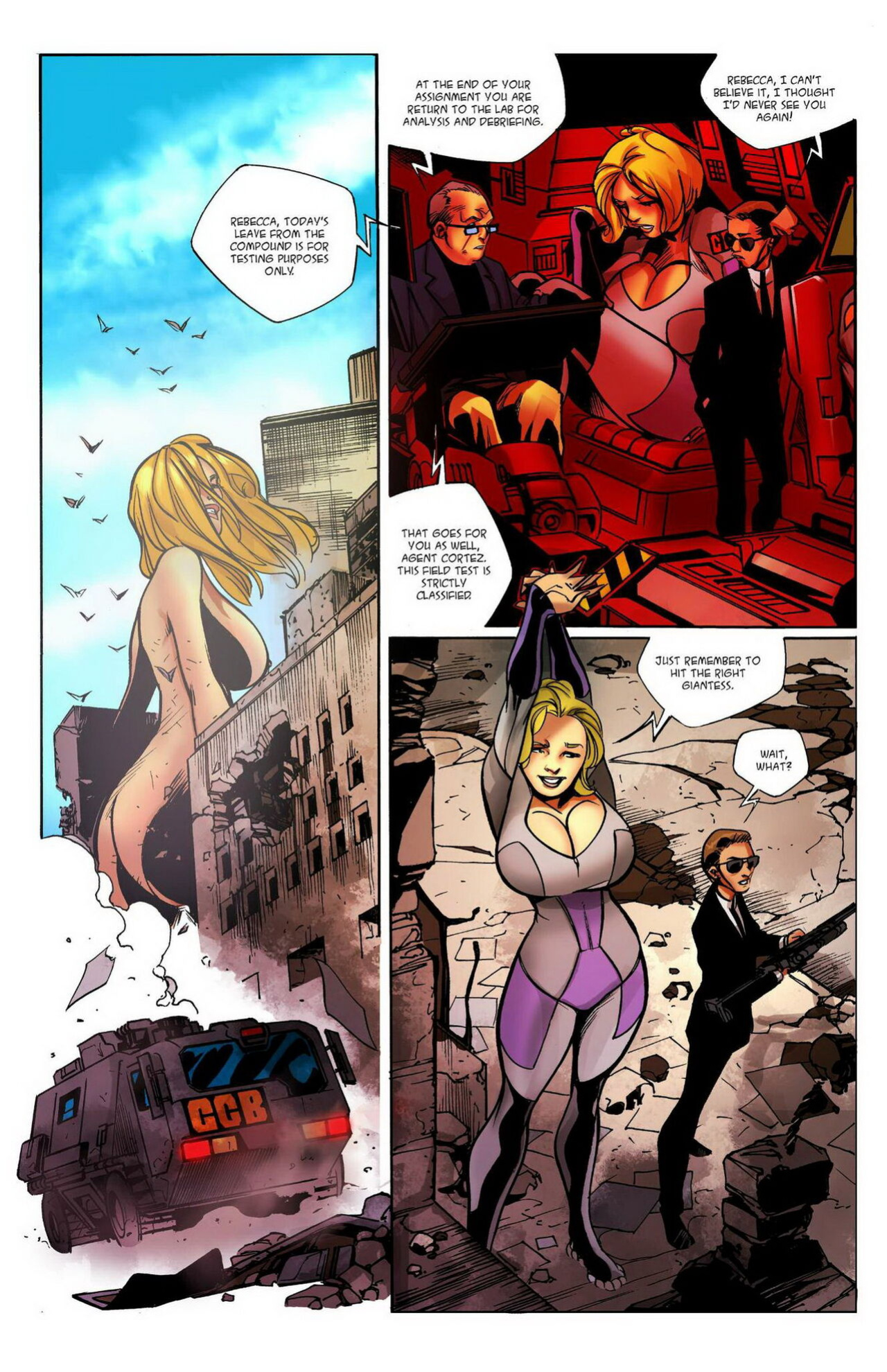 Giantess Containment Bureau