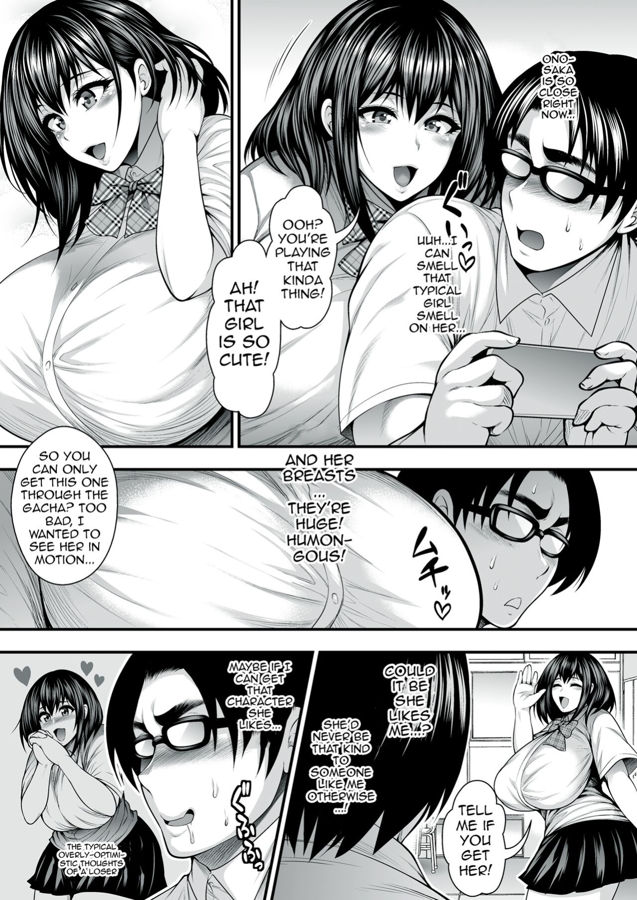 [Buppa Studio (Taihei Tengoku)] InCha no Boku ga Suki na Ko ga DQN no Kanojo datta node Yarichin Shugyou Shite Netotte Yatta | The Girl I Like Is Dating An Asshole So I Went And Trained So That I Could Steal Her From Him