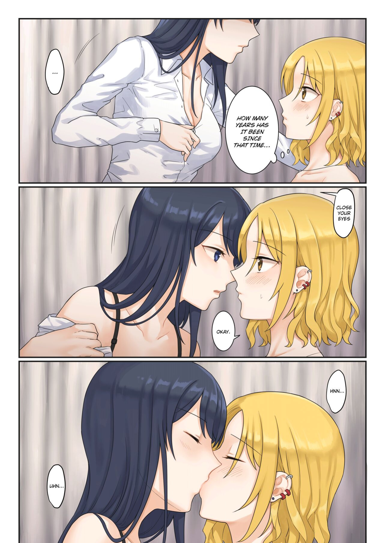 [Bird Forest (Fukuroumori)] 1RT de Nakawarui Nonke Joshi-tachi ga 1-byou Kiss suru Series - Sex suru no!? [hardcase8translates]