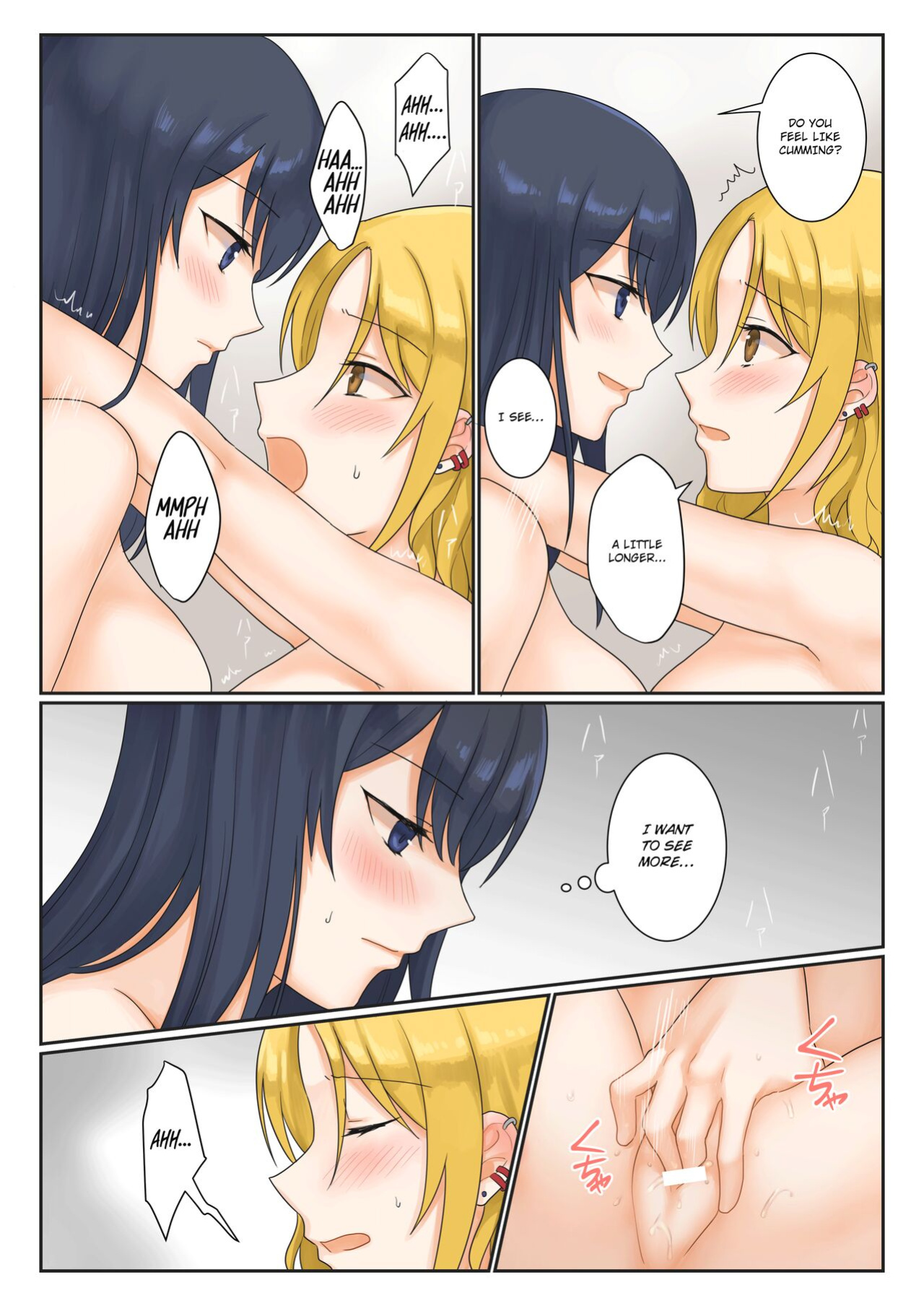 [Bird Forest (Fukuroumori)] 1RT de Nakawarui Nonke Joshi-tachi ga 1-byou Kiss suru Series - Sex suru no!? [hardcase8translates]