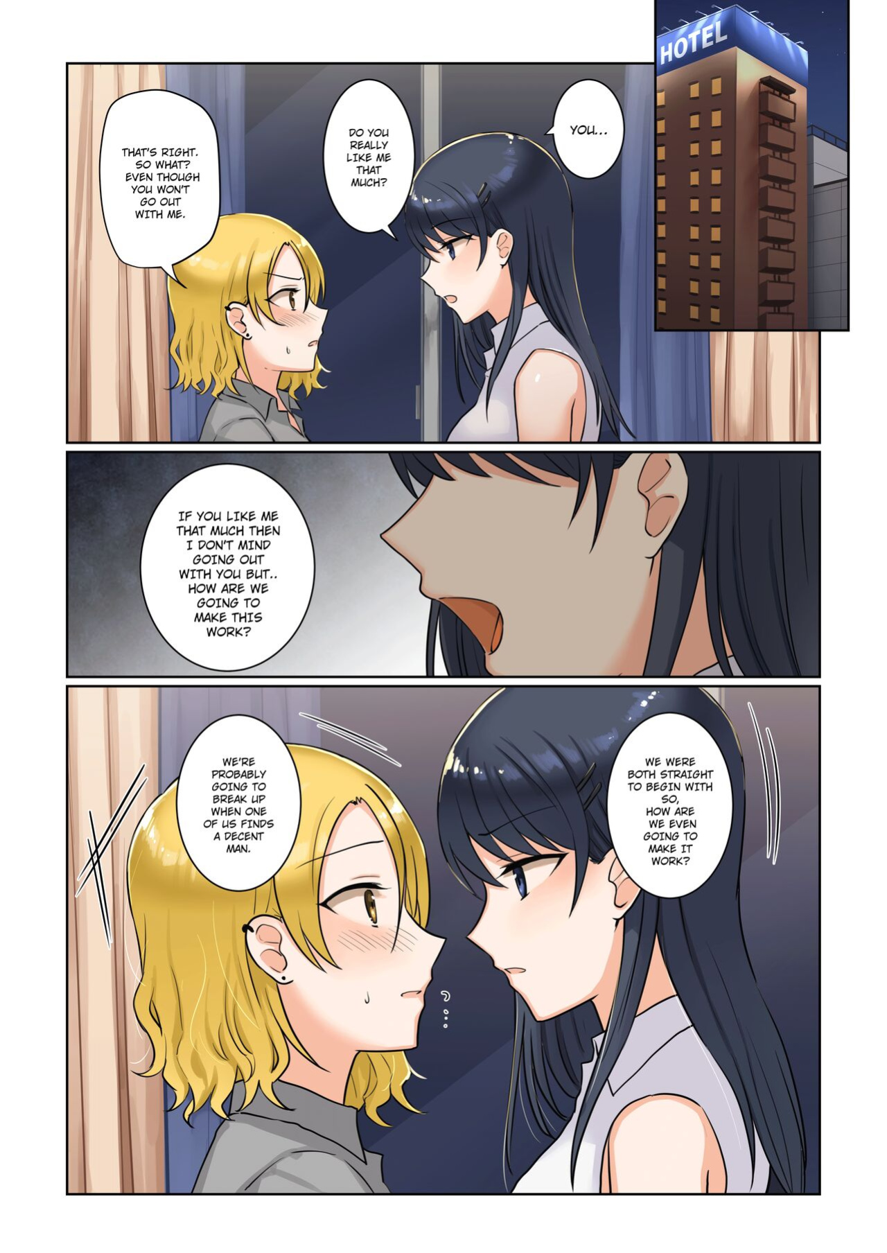 [Bird Forest (Fukuroumori)] 1RT de Nakawarui Nonke Joshi-tachi ga 1-byou Kiss suru Series - Tsukiatte Kudasai! [hardcase8translates]