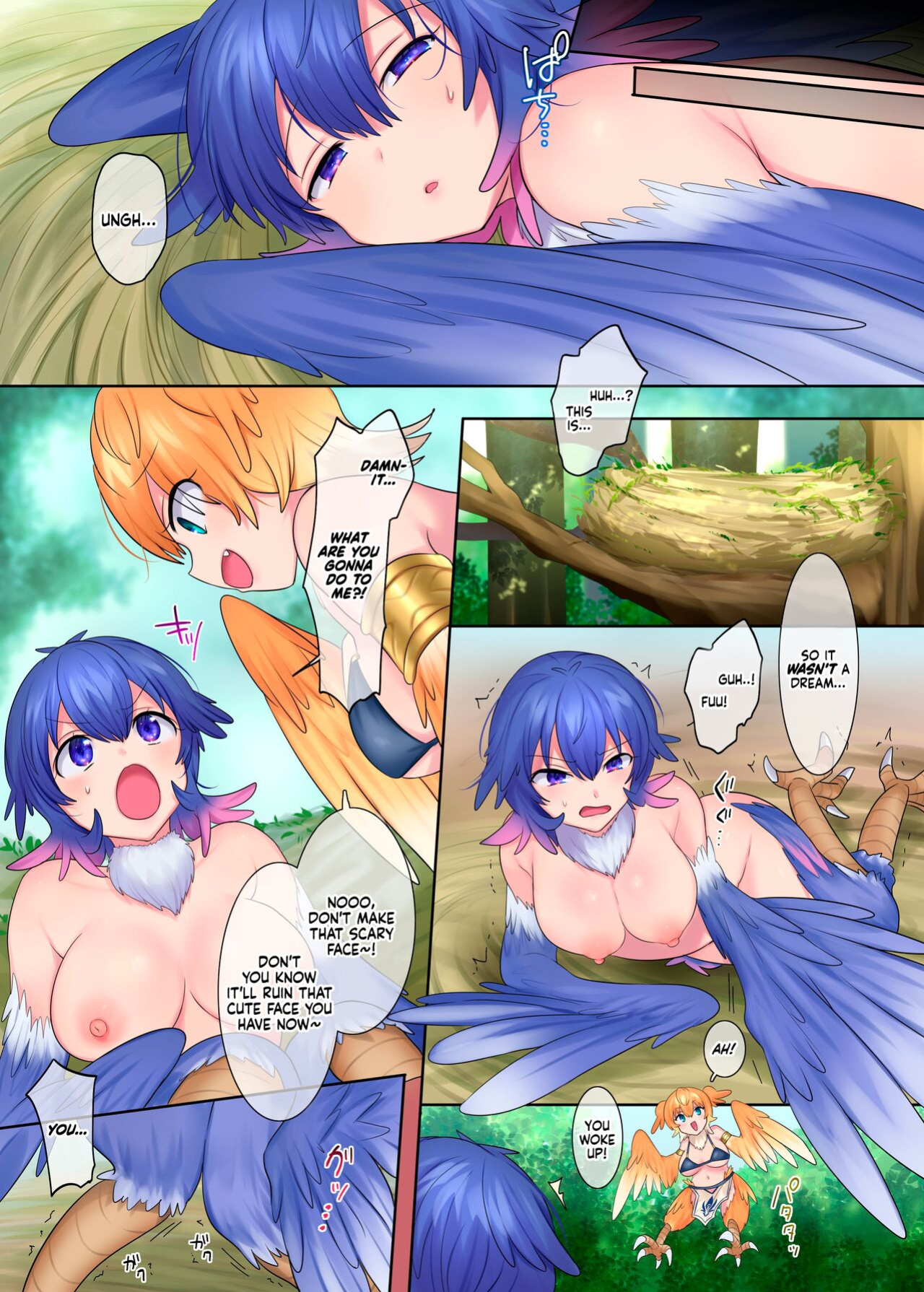 [Amuai Okashi Seisakusho (Hiiragi Popura, Nano)] Monmusu TS Dungeon [WhiteSymphony]