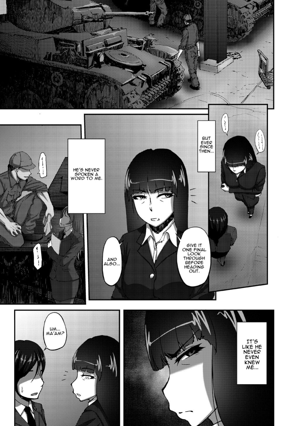 [Sobabu (Rasson)] Nishizumi Shiho no Shirubeki ja Nakatta Koto Jou | Nishizumi Shiho's Forbidden Fruit - Part 1 (Girls und Panzer) [Darg777]