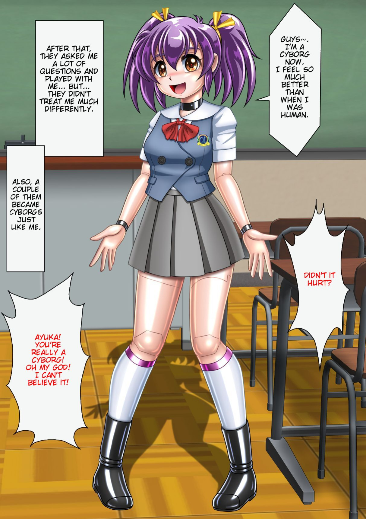 [Cyber F] Ayuka Cyborg ni Nacchaimasu | Ayuka will become a cyborg.