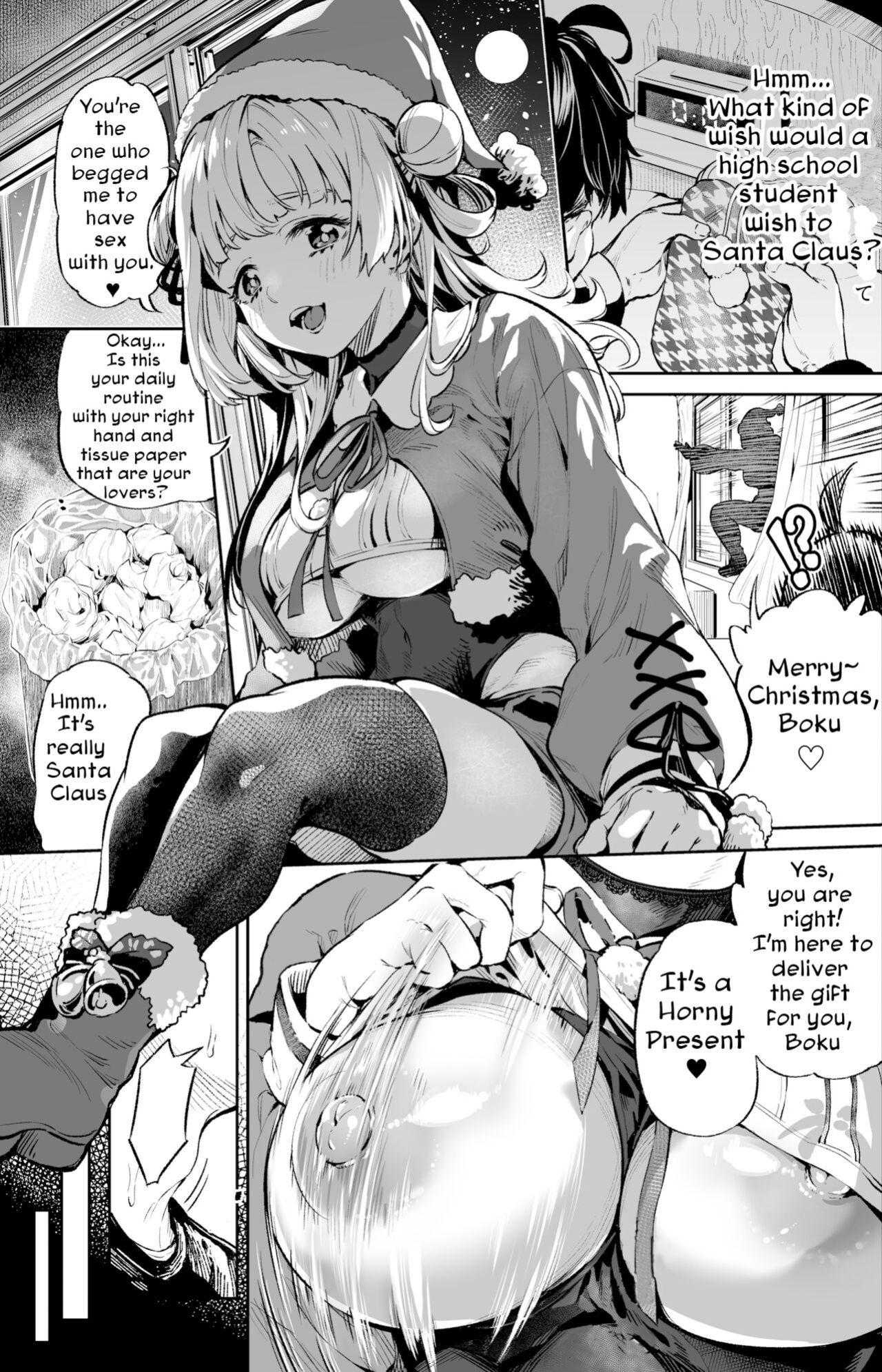 [Ooban Yaki] Seinaru... | Sexual Christmas [LateNight Scanlations]