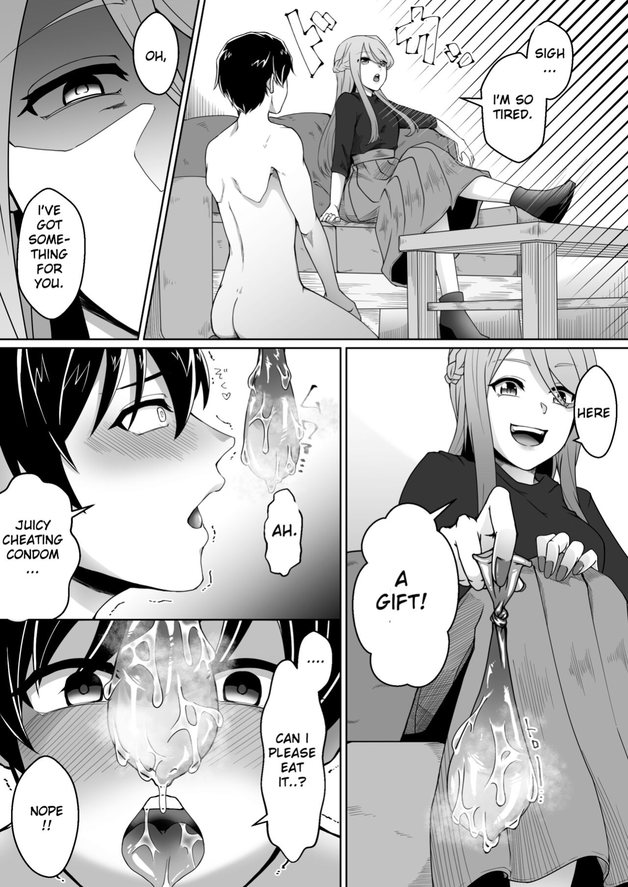 [Mr. Hokke (Heki)] Netorare Maso Kareshi ni Narimashita. [RasmusTheTranslator]