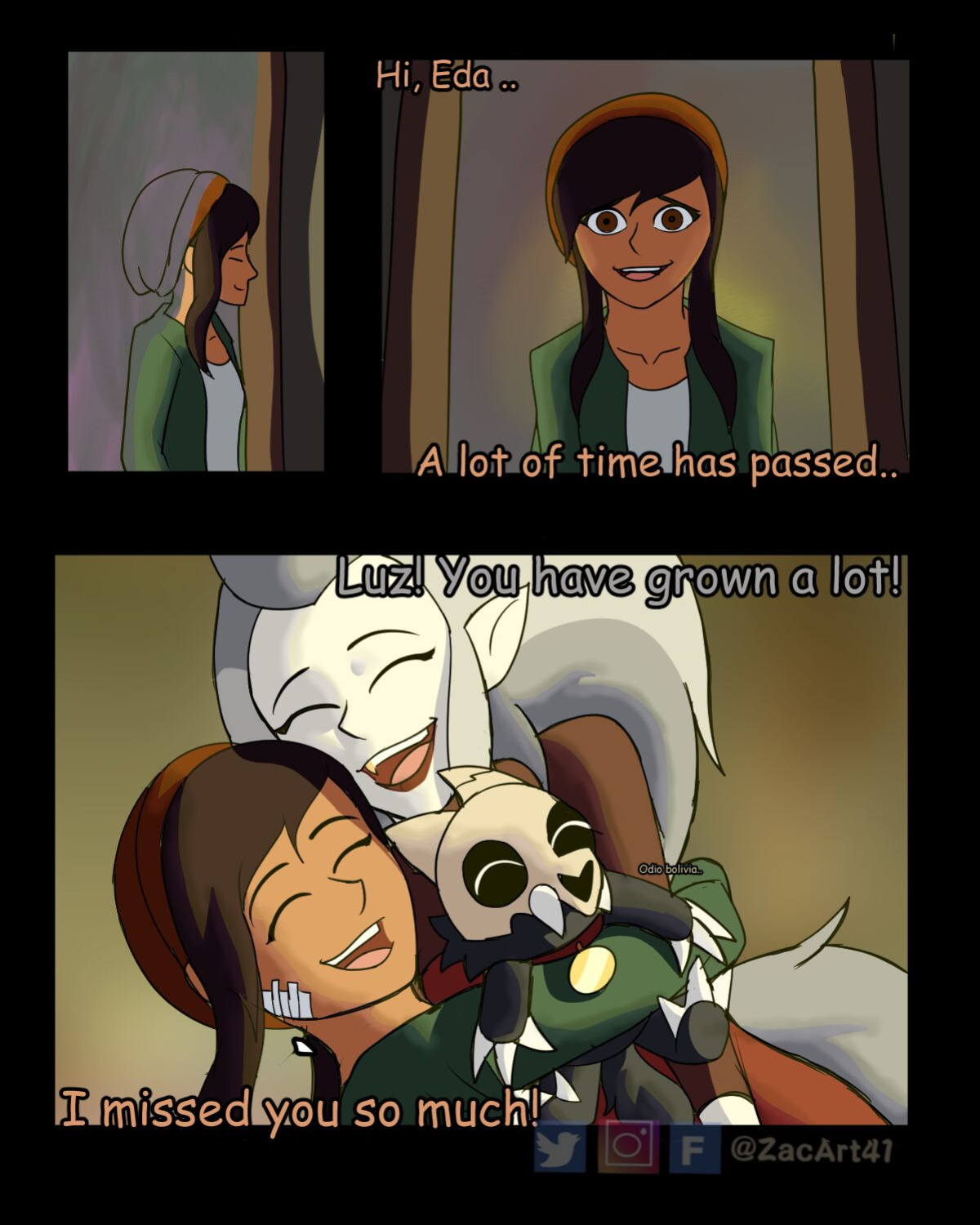 COMIC THE OWL HOUSE IN MY ABSENCE PART 1