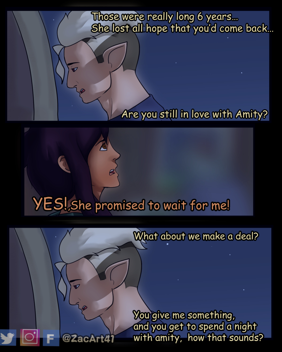 COMIC THE OWL HOUSE IN MY ABSENCE PART 1