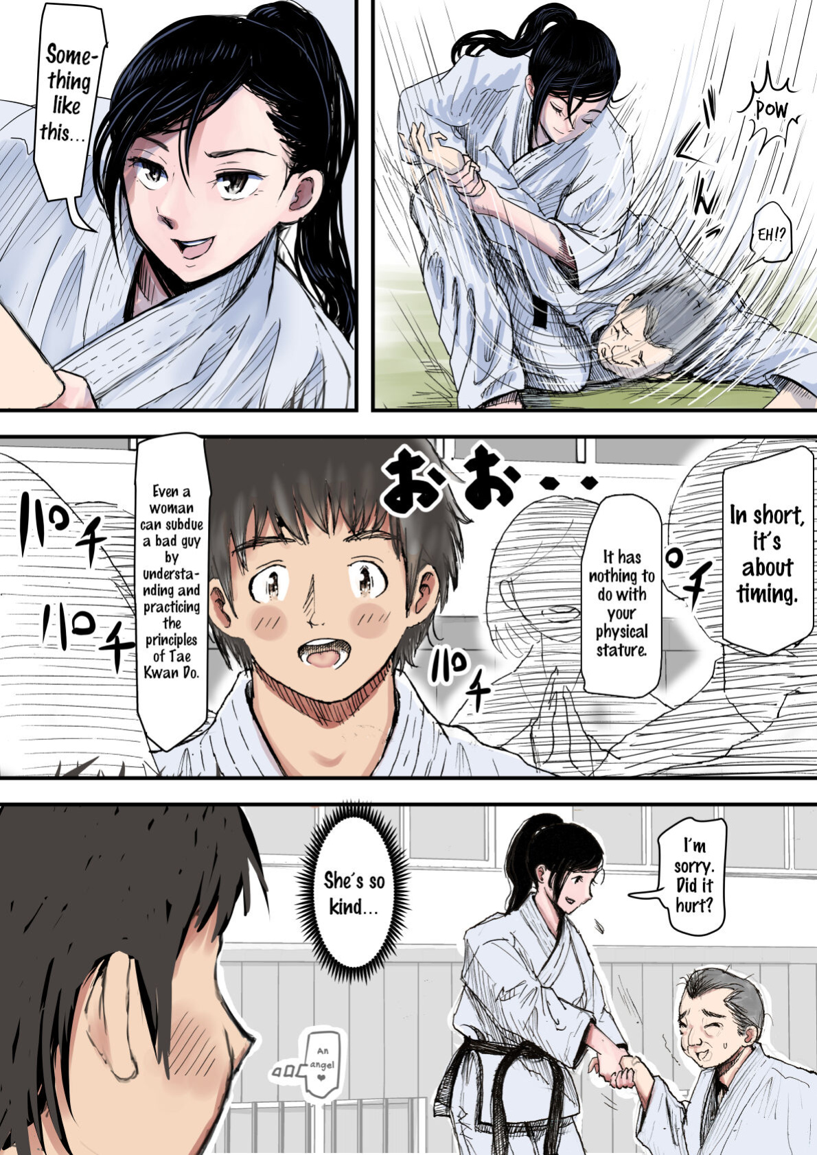 [Haruharudo] Aru Bijin Karateka no Haiboku Nisshi vol. 1 {HMC Translation}