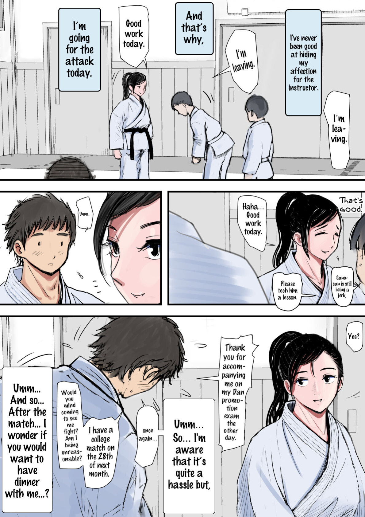 [Haruharudo] Aru Bijin Karateka no Haiboku Nisshi vol. 1 {HMC Translation}