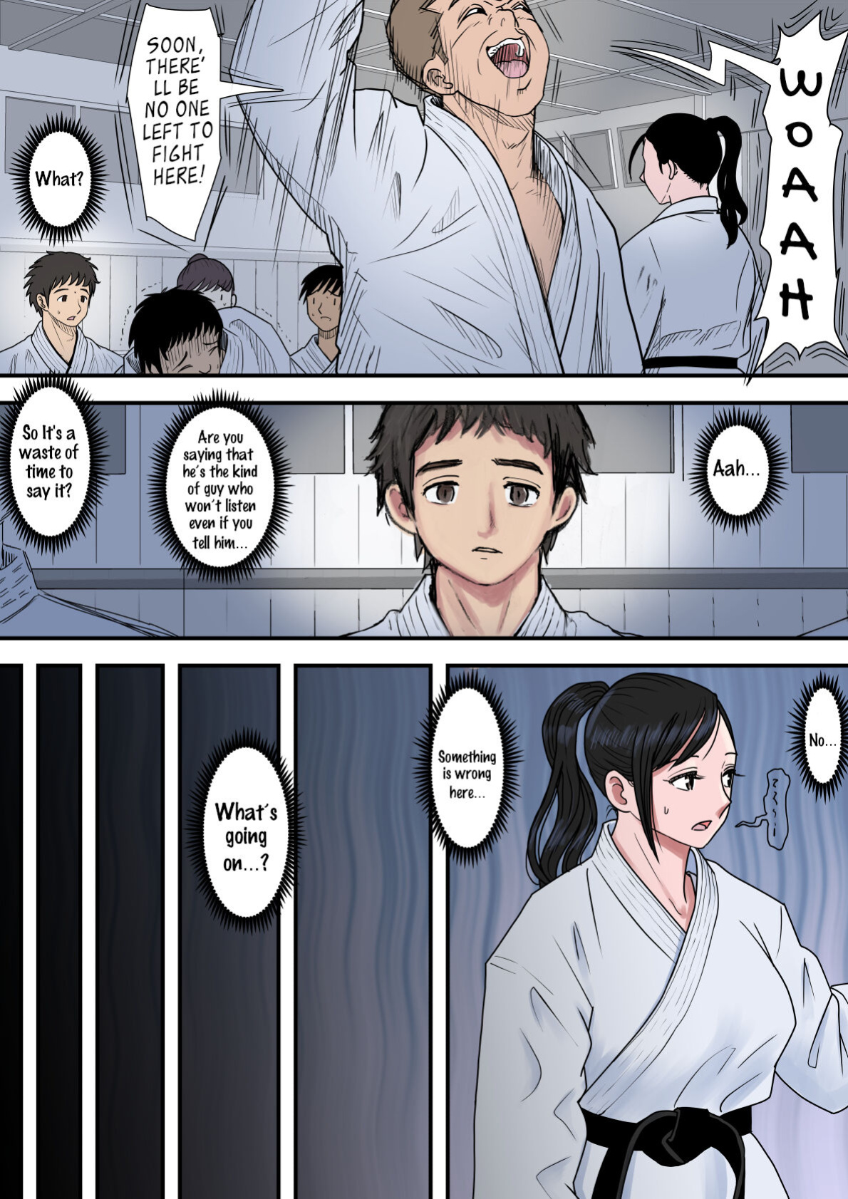 [Haruharudo] Aru Bijin Karateka no Haiboku Nisshi vol. 1 {HMC Translation}