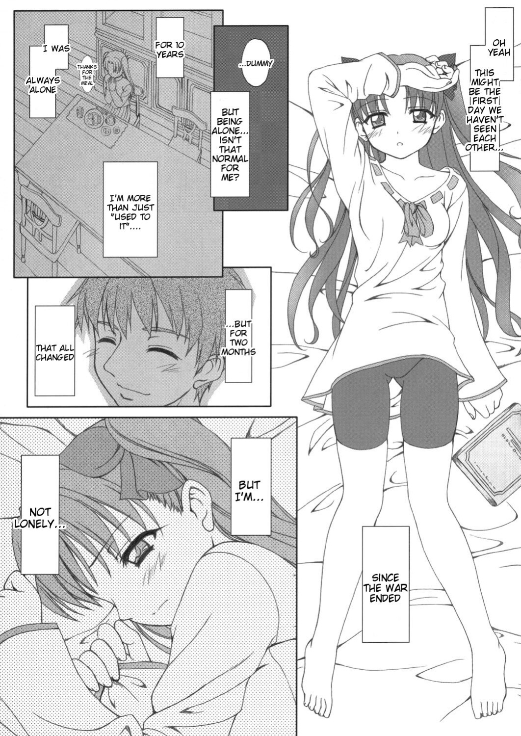 (C66) [Tiny Feather (Sin-Go)] FRAGMENT Tiny Feather (Fate/stay night)
