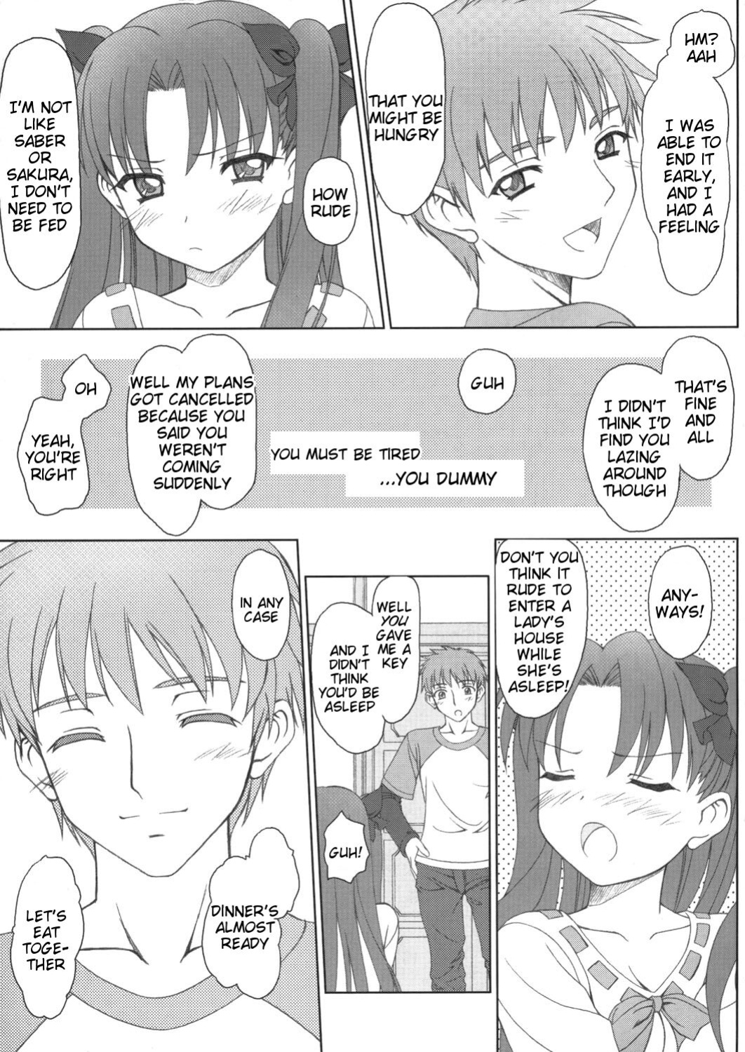(C66) [Tiny Feather (Sin-Go)] FRAGMENT Tiny Feather (Fate/stay night)