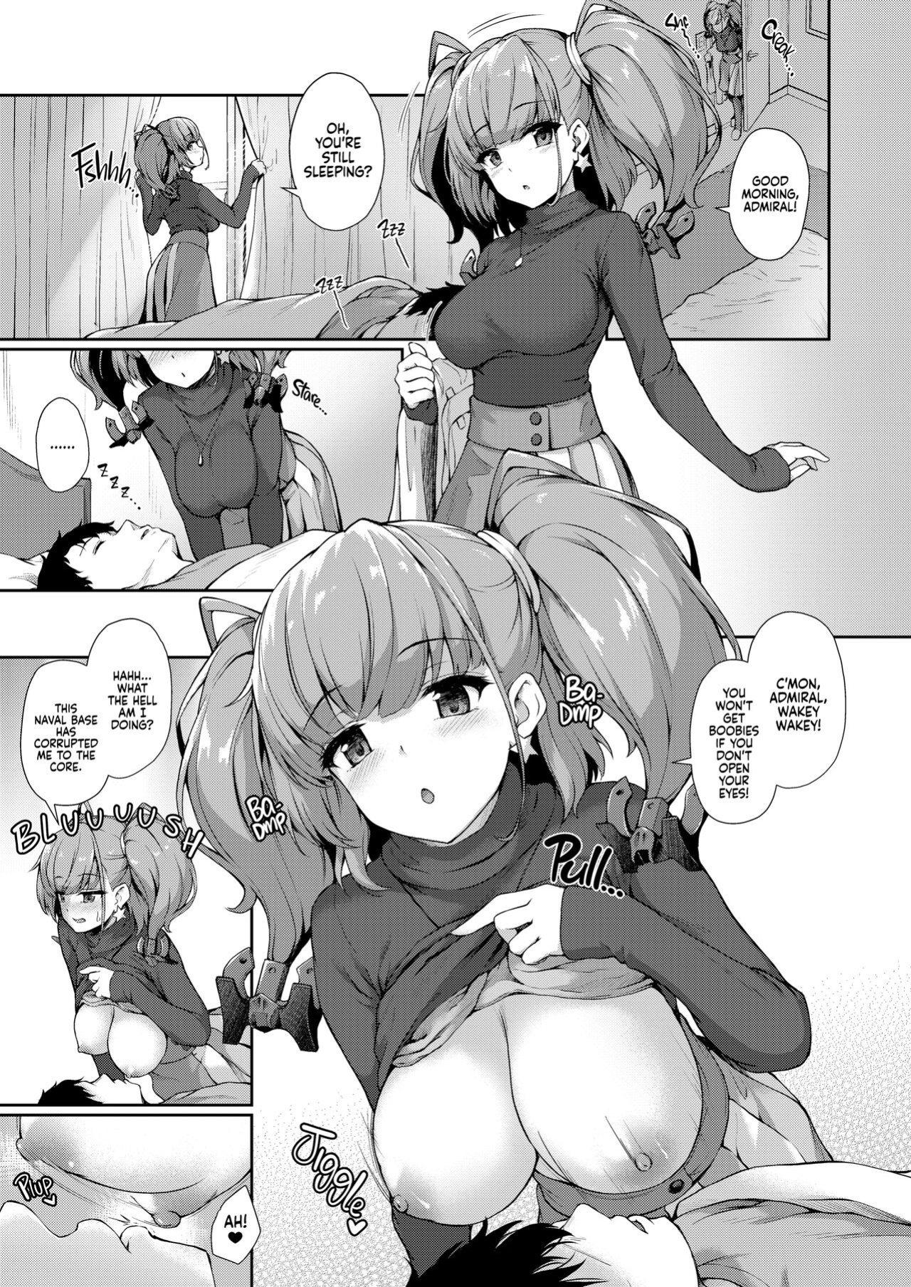 [Yusaritsukata (Awayume)] Atlanta to no Ichinichi o... | A Day With Atlanta (Kantai Collection -KanColle-)