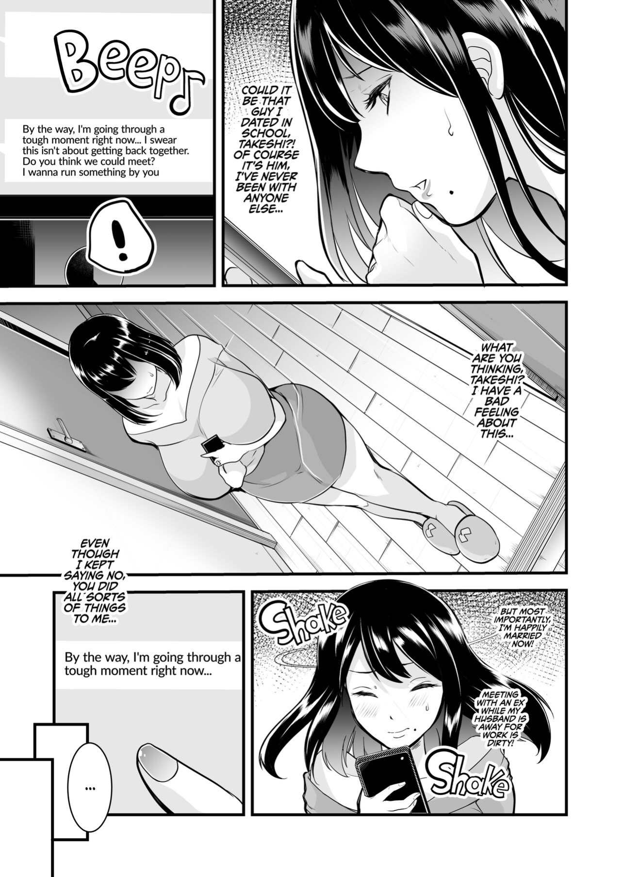 [Studio Daiya (Nemui Neru)] Obuki Rin wa Netoraretai ~Anata Gomennasai... Konna Koto ni Naru nante~ | Rin Obuki Wants to Make a Cuck