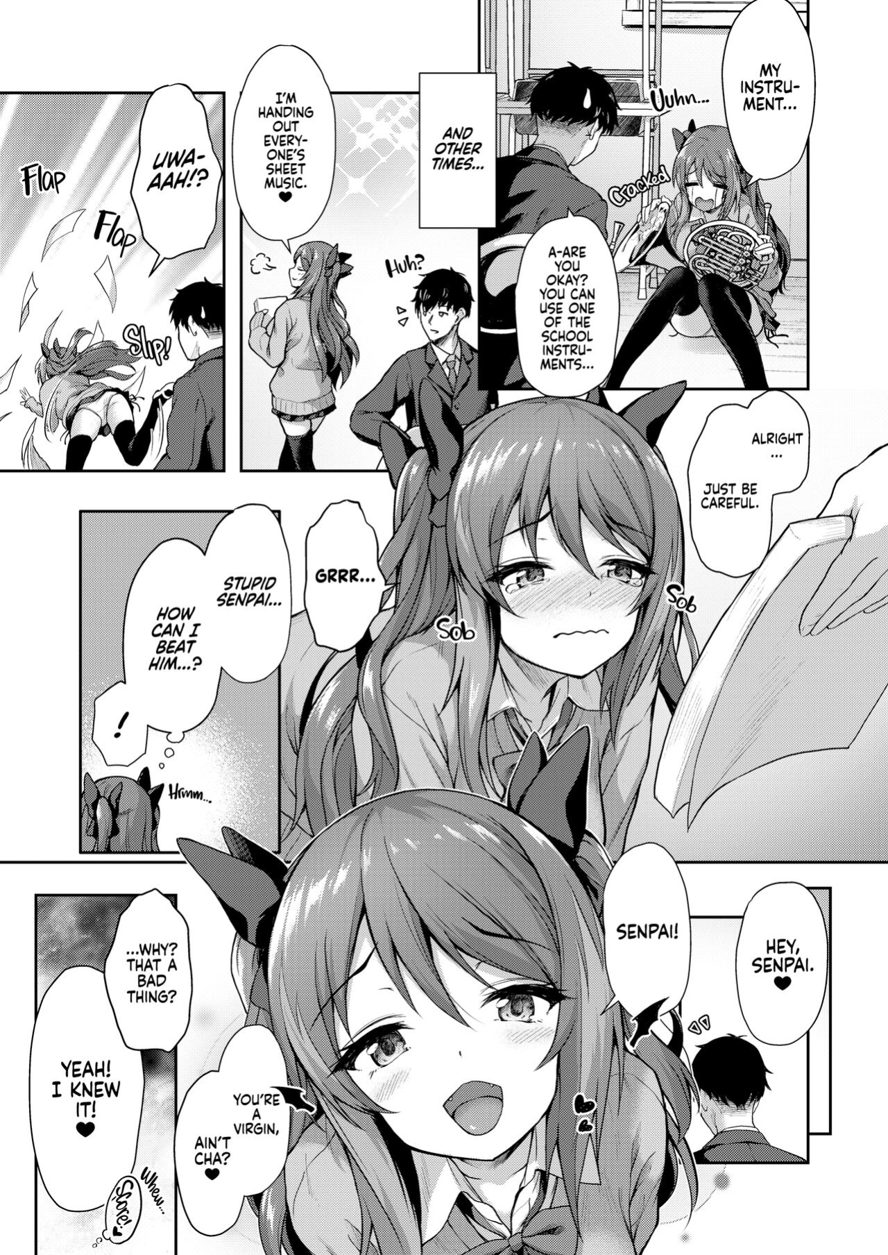 [Yusaritsukata (Awayume)] Kouhai wa Koakumama!? | My Clubmate's a Little Devil!